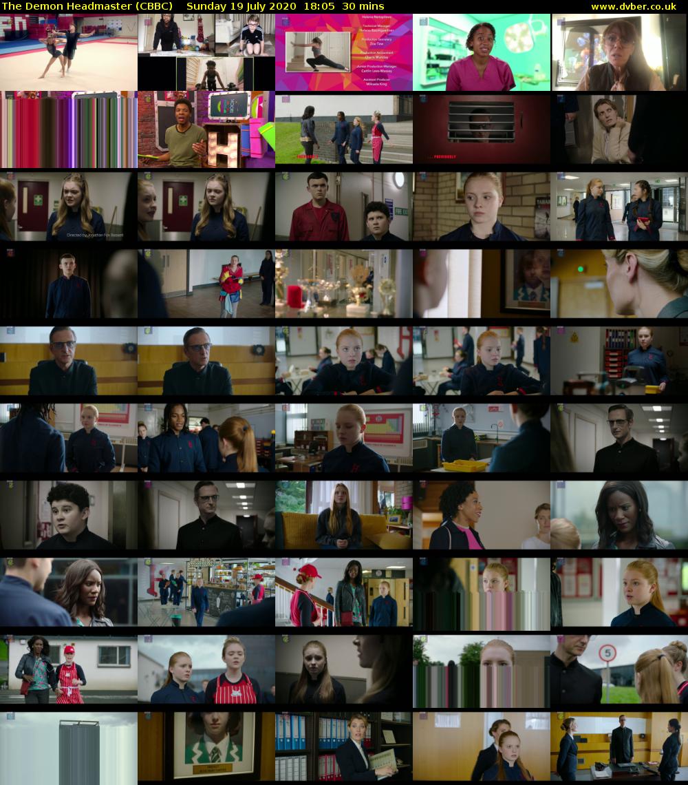 The Demon Headmaster (CBBC) Sunday 19 July 2020 18:05 - 18:35