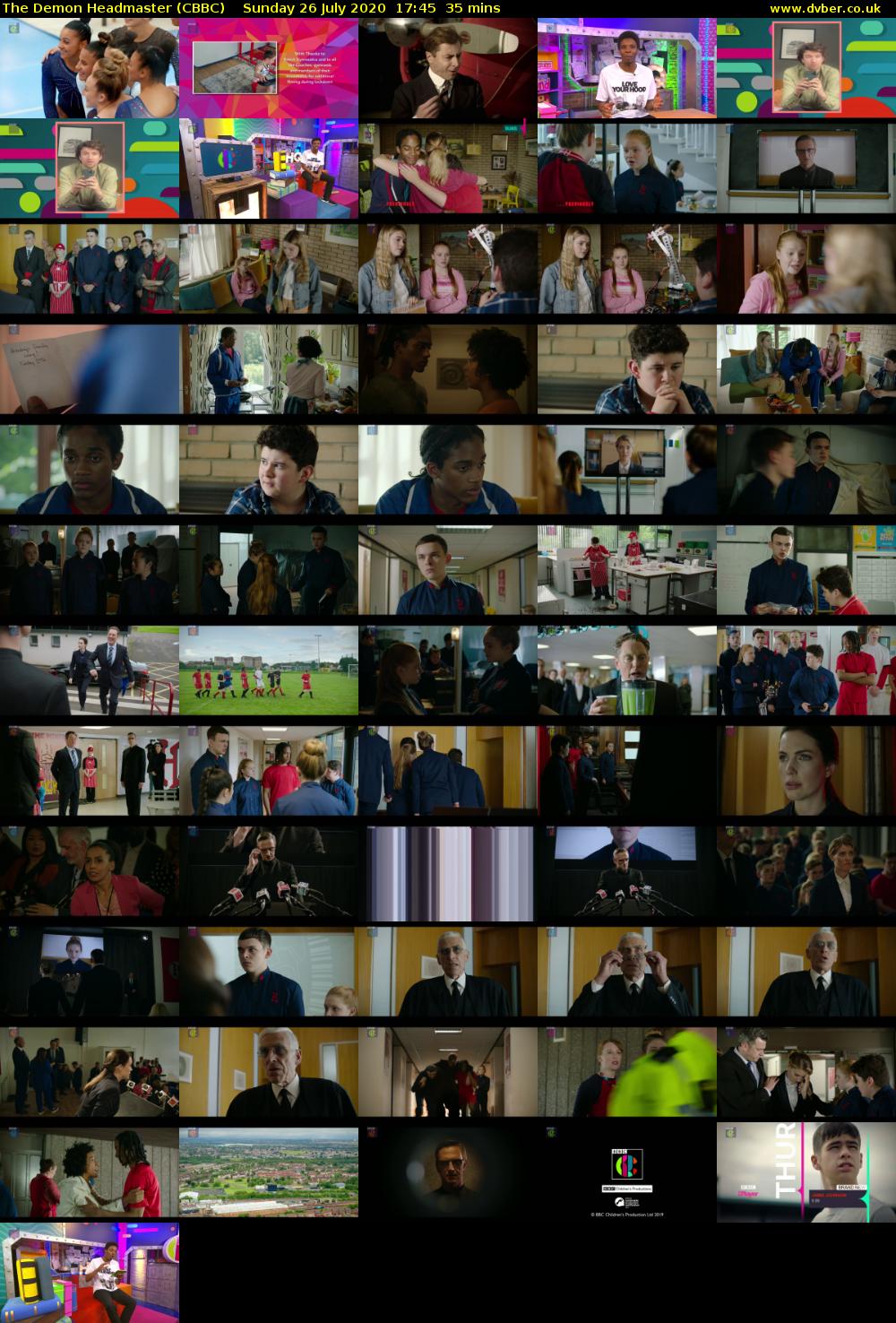 The Demon Headmaster (CBBC) Sunday 26 July 2020 17:45 - 18:20