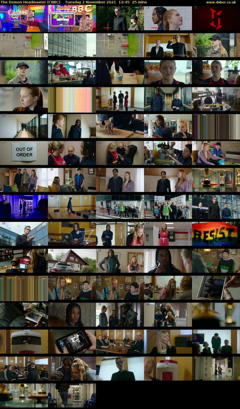The Demon Headmaster (CBBC) Tuesday 2 November 2021 12:45 - 13:10