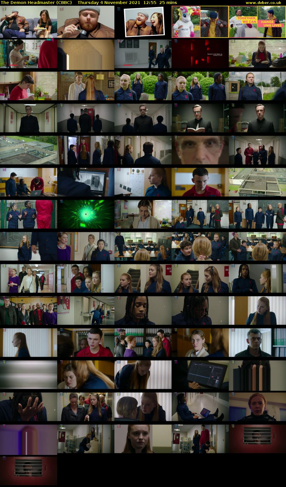 The Demon Headmaster (CBBC) Thursday 4 November 2021 12:55 - 13:20