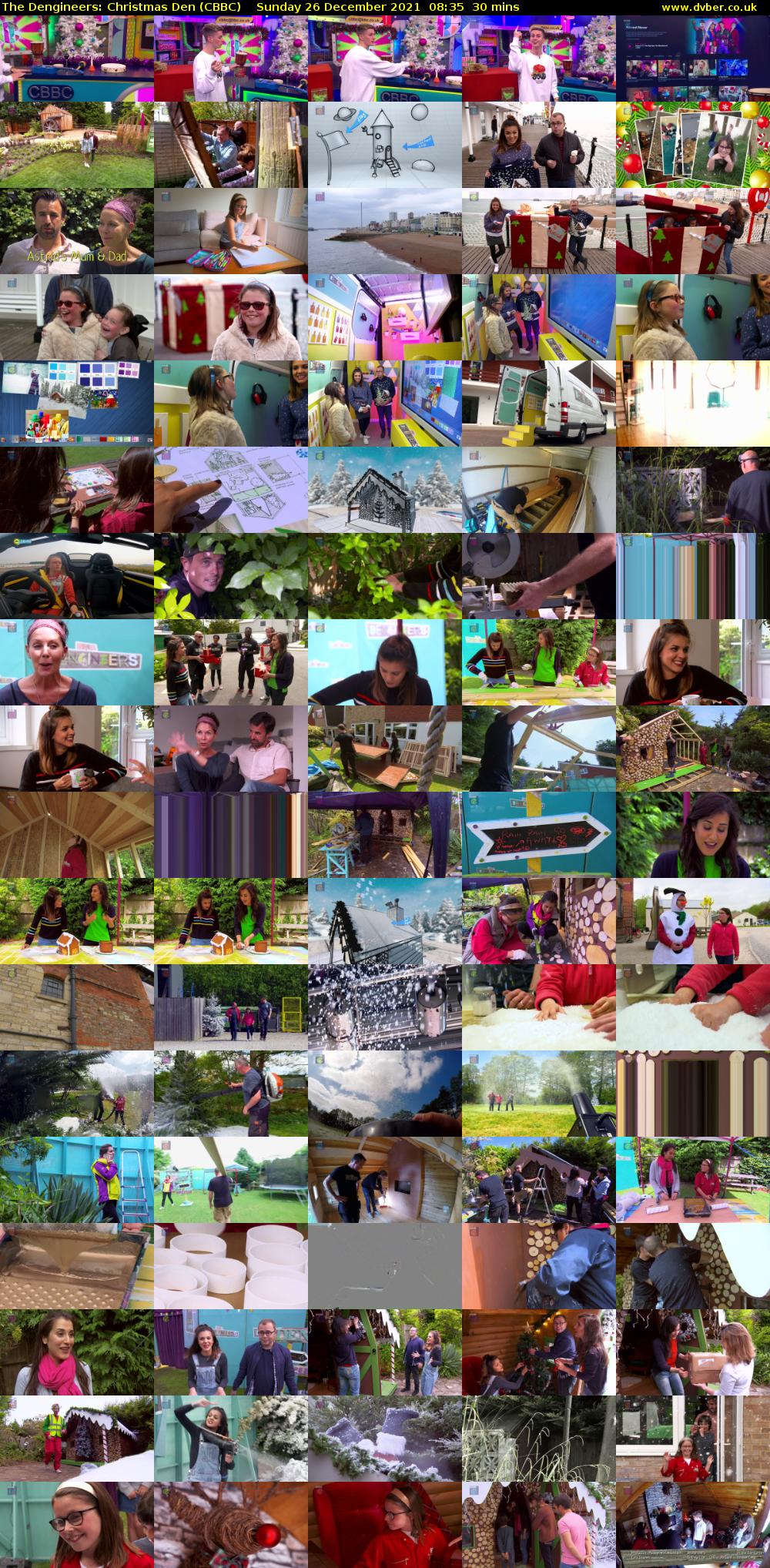 The Dengineers: Christmas Den (CBBC) Sunday 26 December 2021 08:35 - 09:05