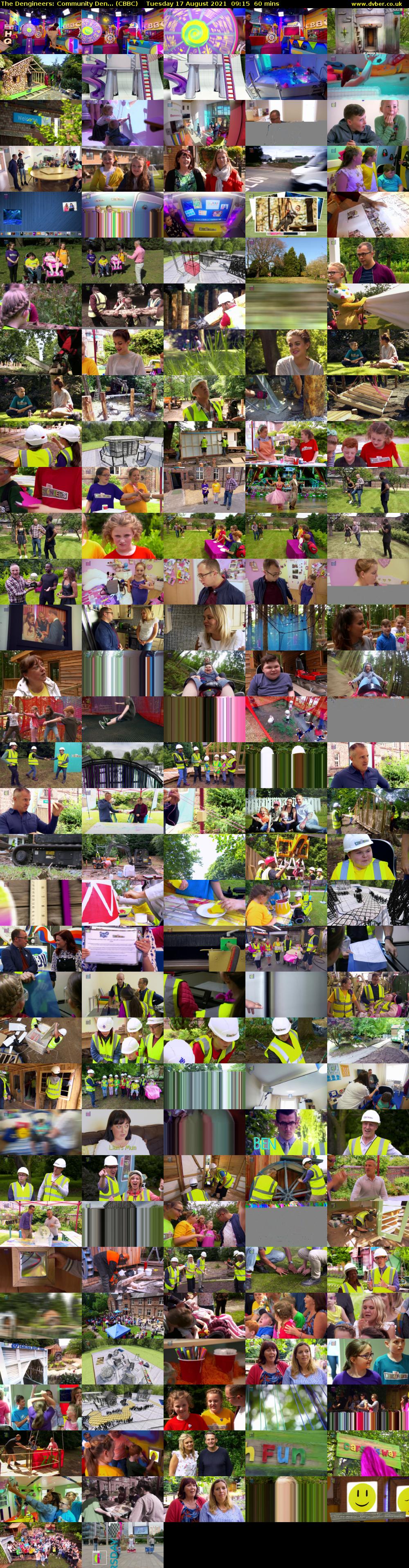 The Dengineers: Community Den... (CBBC) Tuesday 17 August 2021 09:15 - 10:15