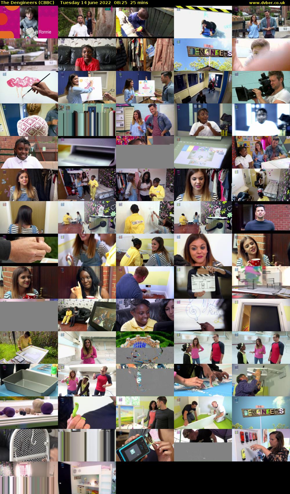The Dengineers (CBBC) Tuesday 14 June 2022 08:25 - 08:50