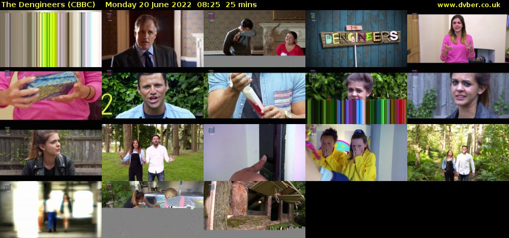 The Dengineers (CBBC) Monday 20 June 2022 08:25 - 08:50