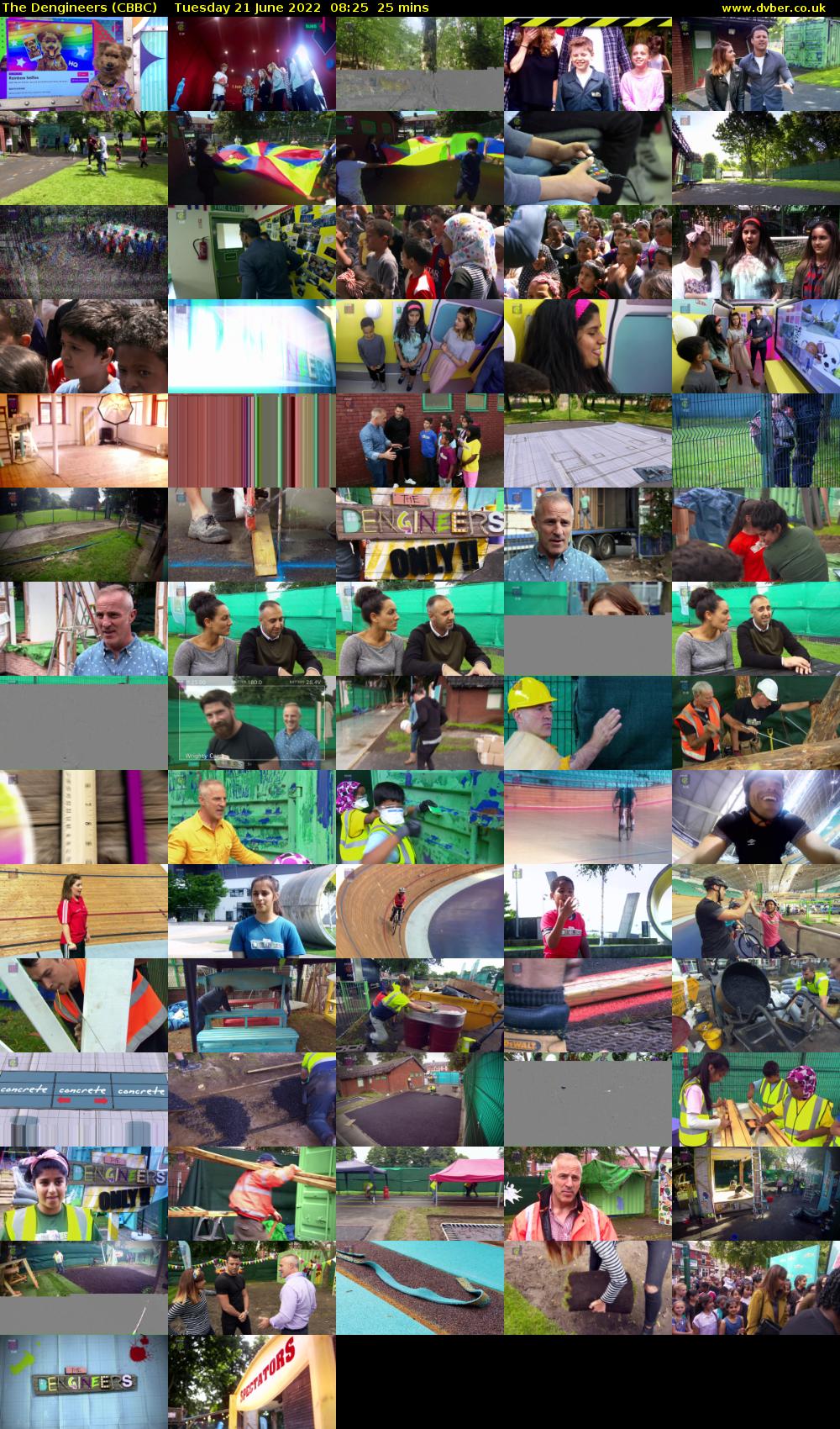 The Dengineers (CBBC) Tuesday 21 June 2022 08:25 - 08:50