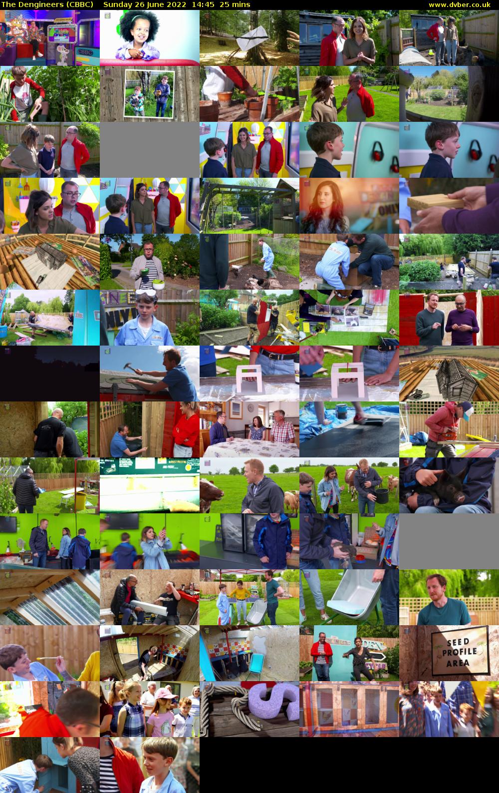 The Dengineers (CBBC) Sunday 26 June 2022 14:45 - 15:10
