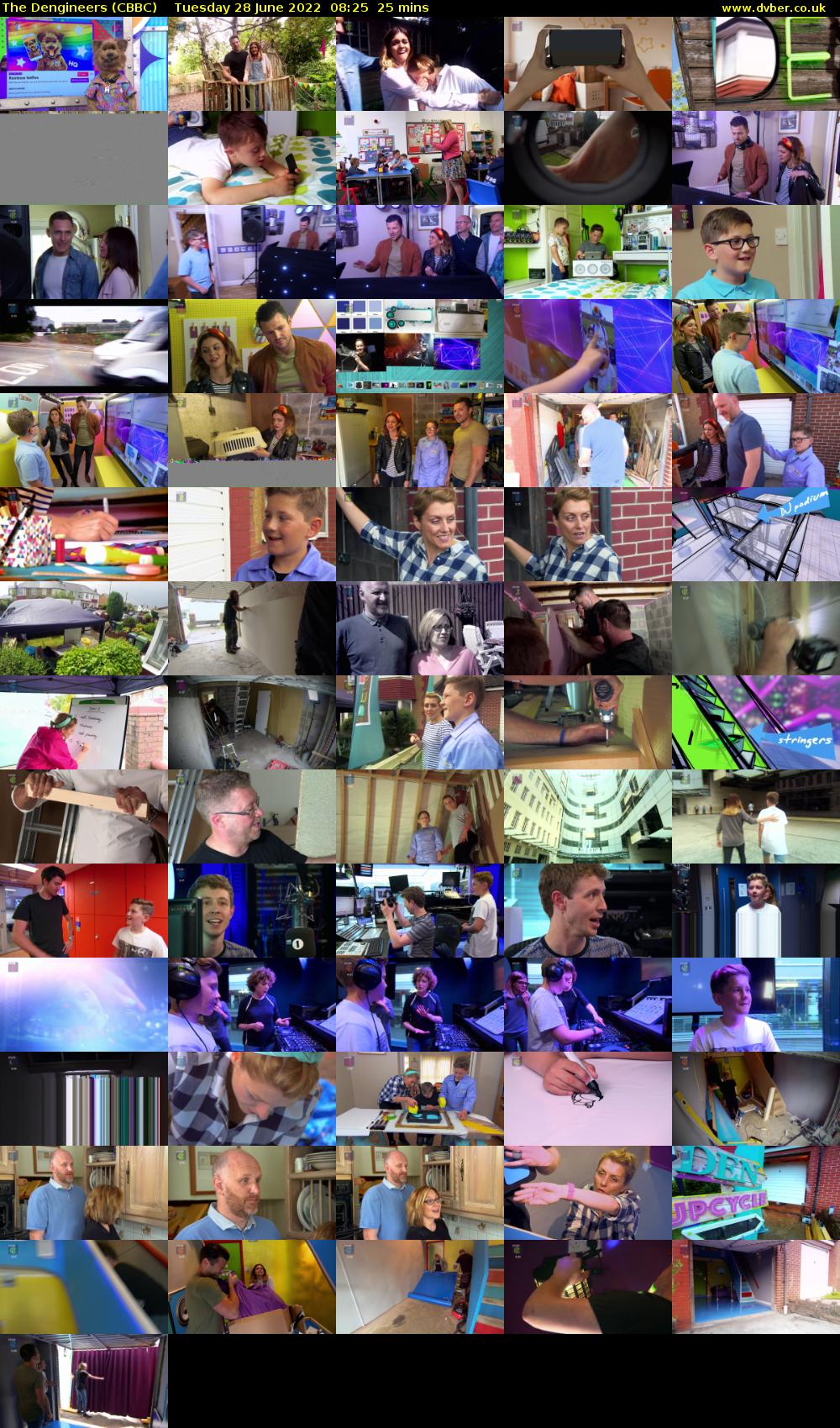 The Dengineers (CBBC) Tuesday 28 June 2022 08:25 - 08:50