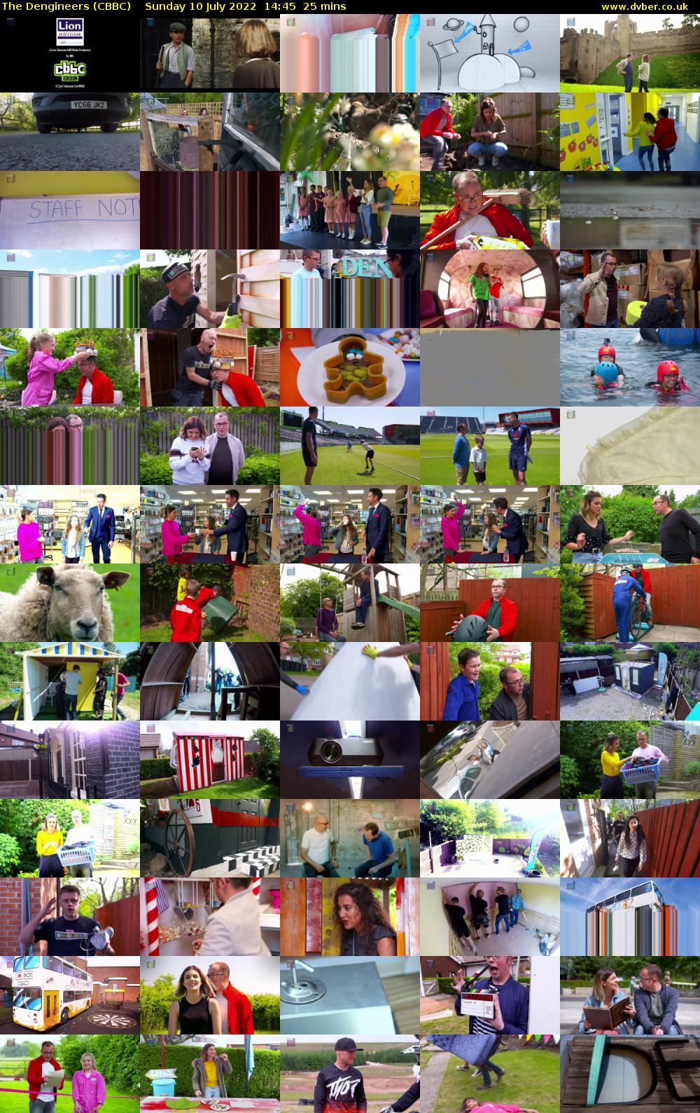 The Dengineers (CBBC) Sunday 10 July 2022 14:45 - 15:10