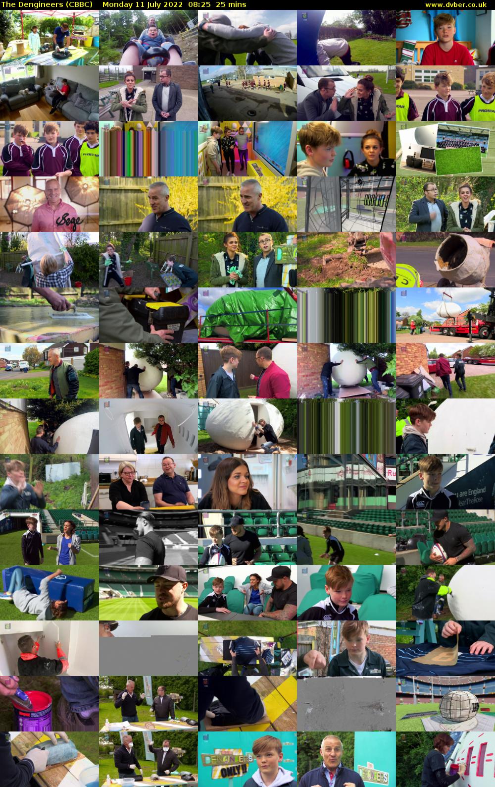 The Dengineers (CBBC) Monday 11 July 2022 08:25 - 08:50