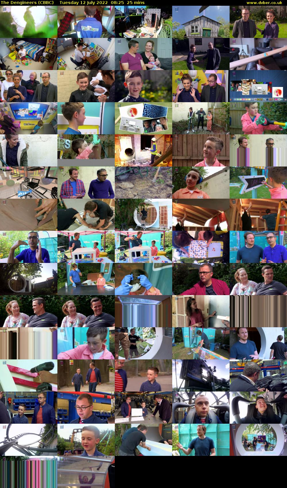 The Dengineers (CBBC) Tuesday 12 July 2022 08:25 - 08:50