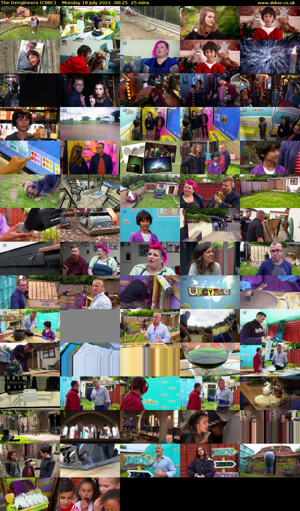 The Dengineers (CBBC) Monday 18 July 2022 08:25 - 08:50