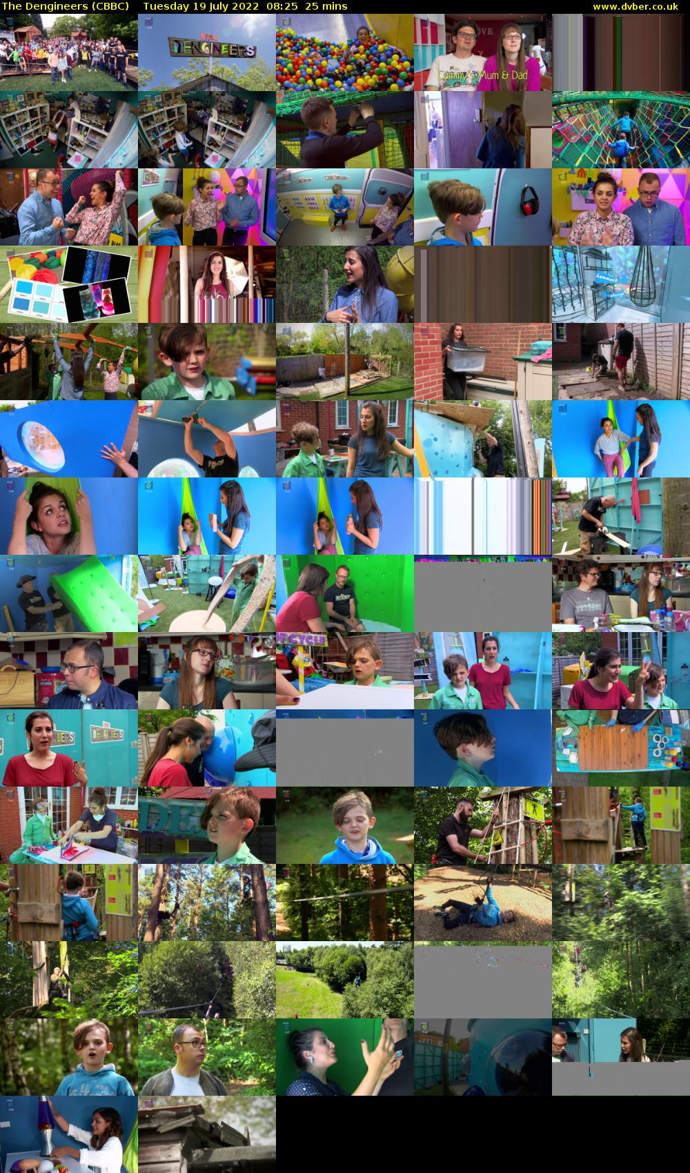 The Dengineers (CBBC) Tuesday 19 July 2022 08:25 - 08:50