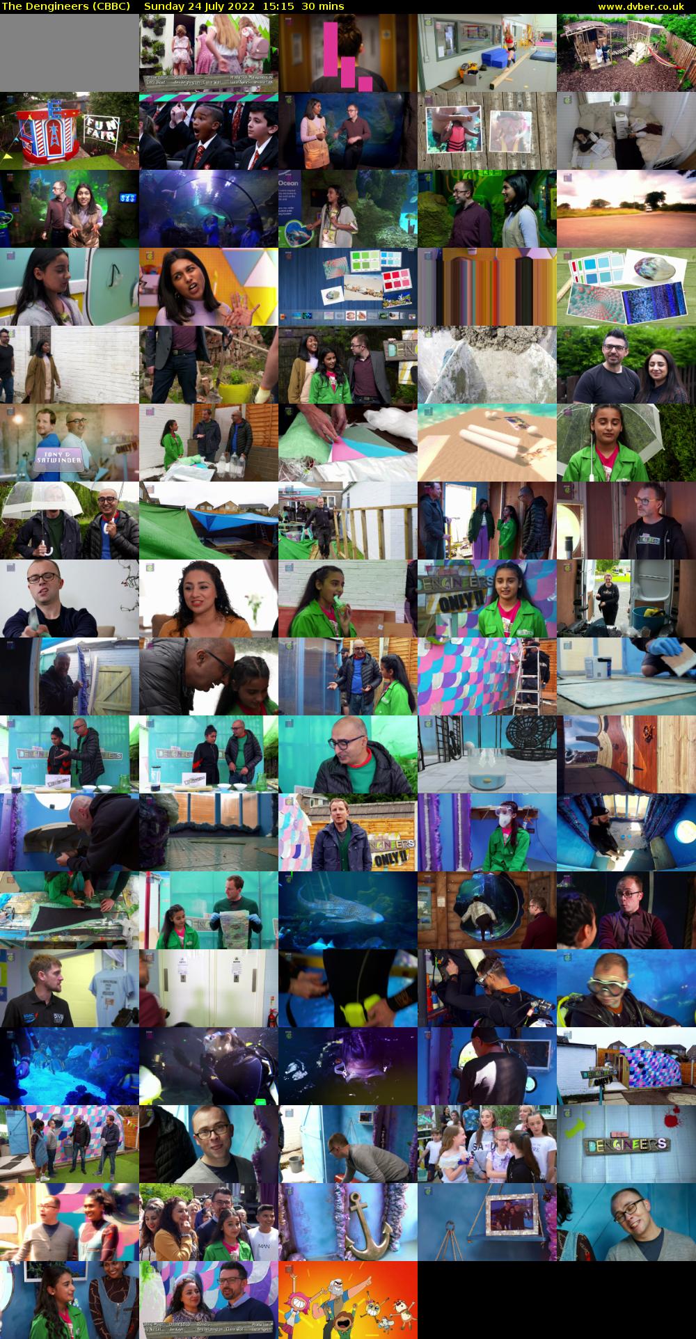 The Dengineers (CBBC) Sunday 24 July 2022 15:15 - 15:45