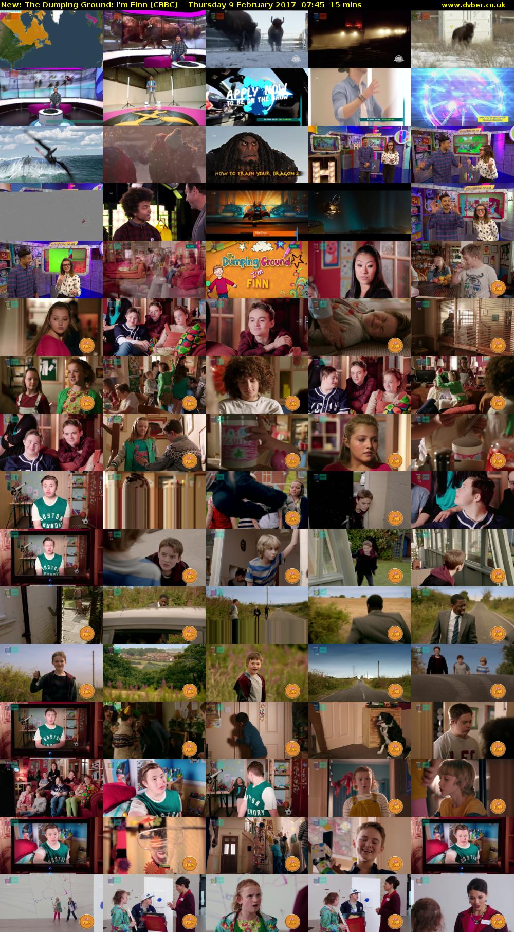 The Dumping Ground: I'm Finn (CBBC) Thursday 9 February 2017 07:45 - 08:00