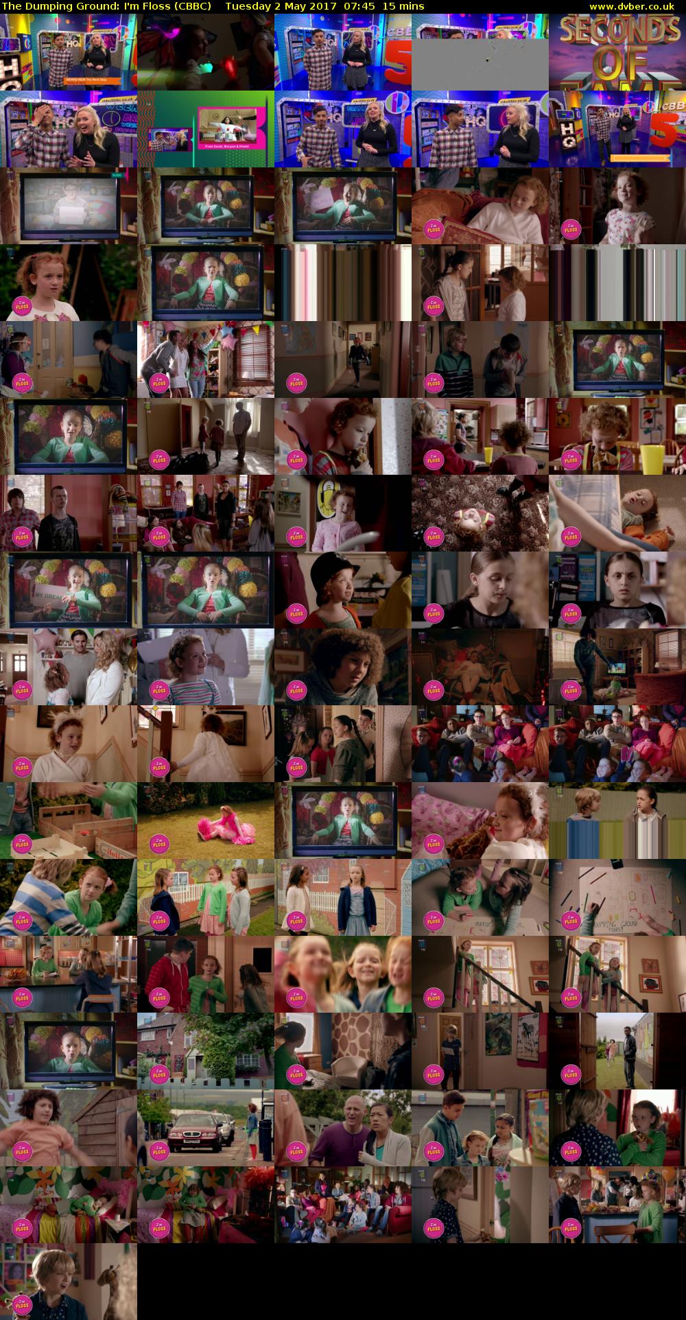 The Dumping Ground: I'm Floss (CBBC) Tuesday 2 May 2017 07:45 - 08:00