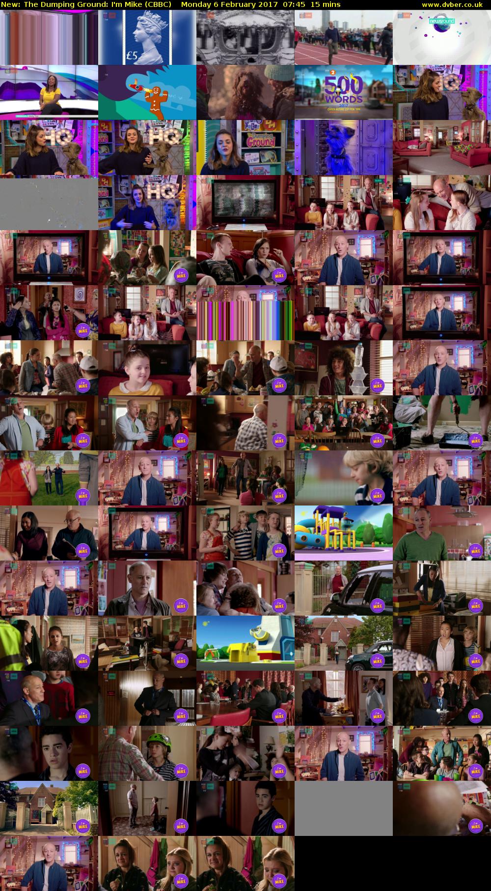 The Dumping Ground: I'm Mike (CBBC) Monday 6 February 2017 07:45 - 08:00