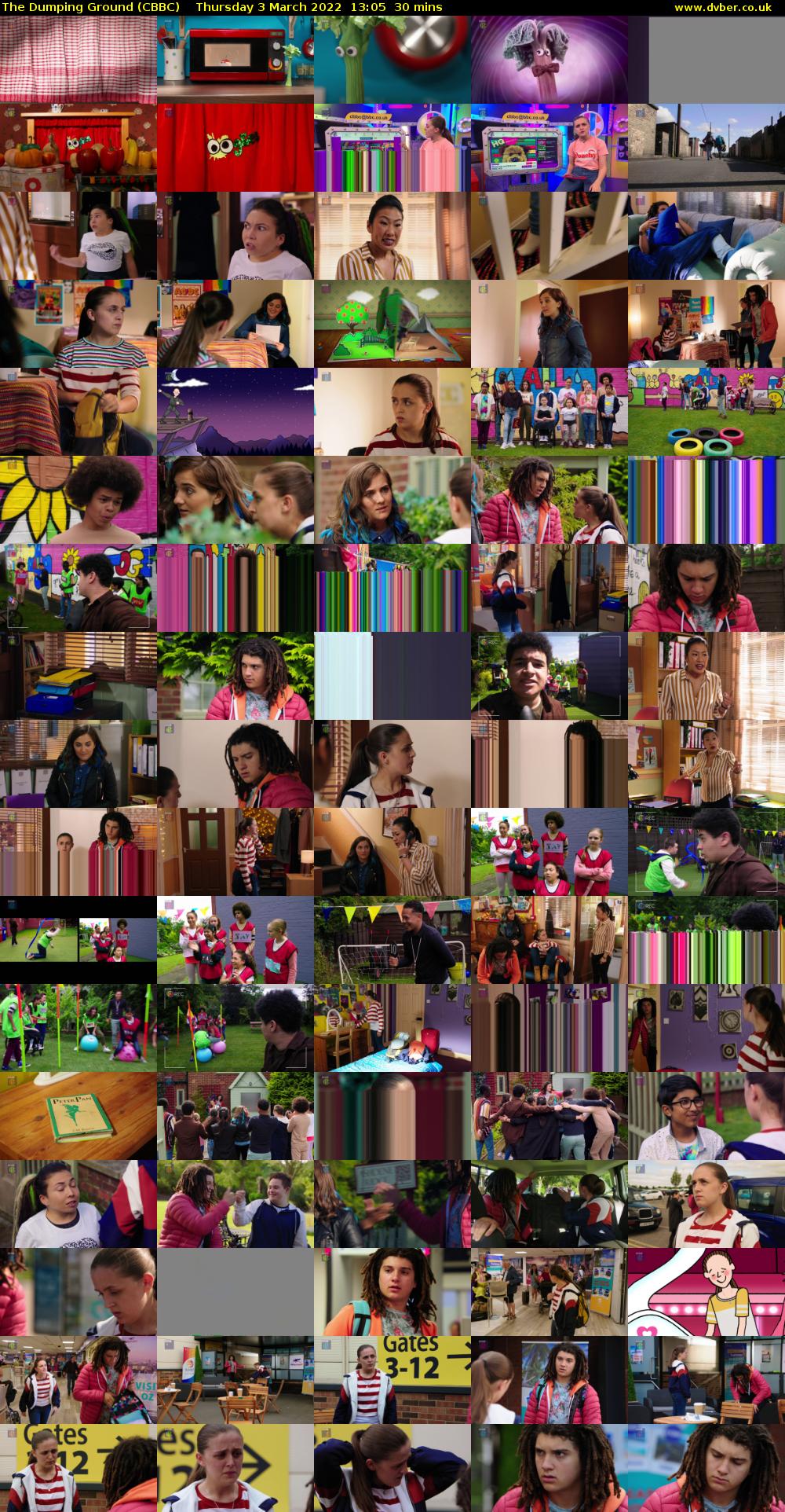 The Dumping Ground (CBBC) Thursday 3 March 2022 13:05 - 13:35