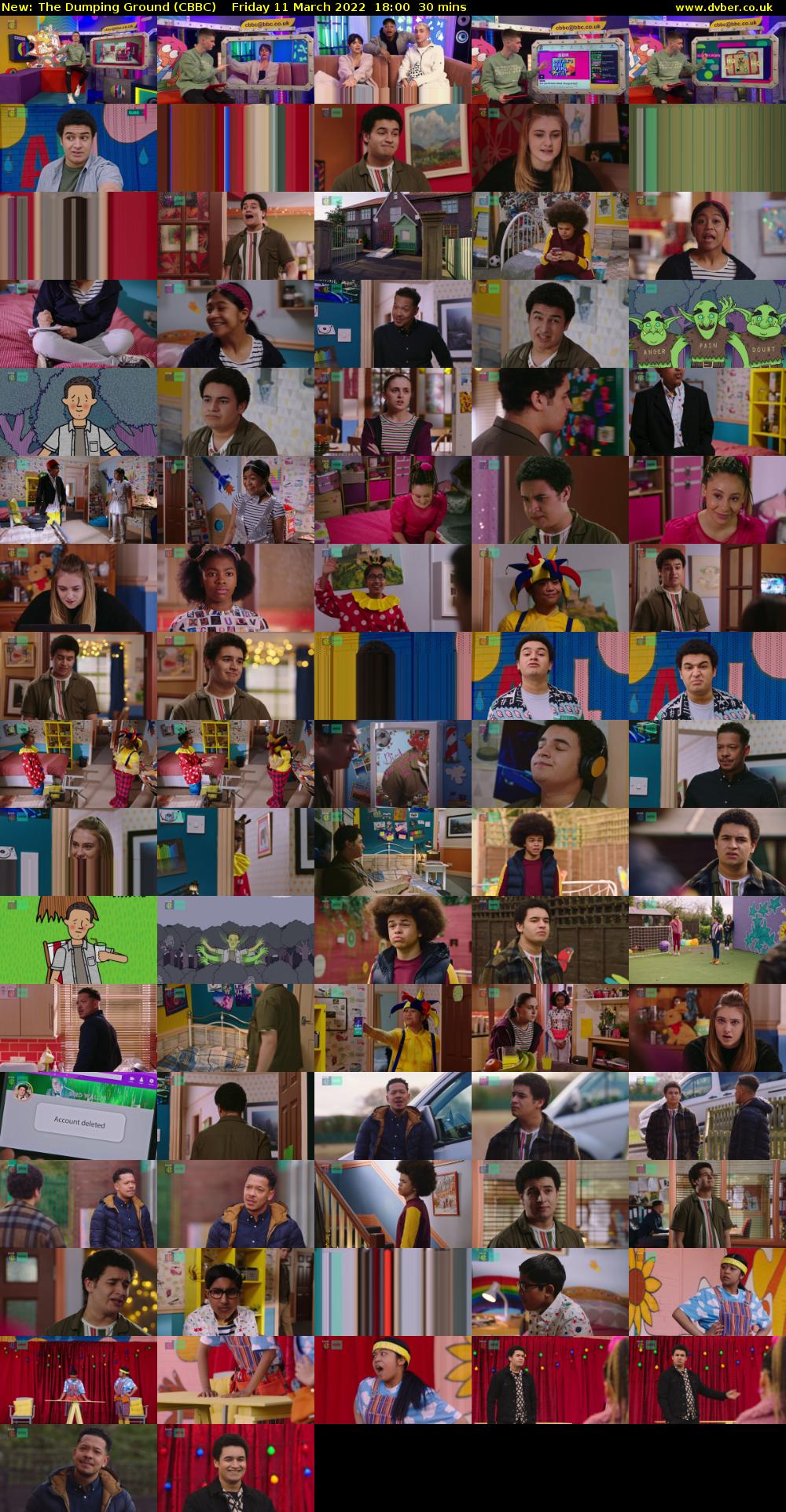 The Dumping Ground (CBBC) Friday 11 March 2022 18:00 - 18:30