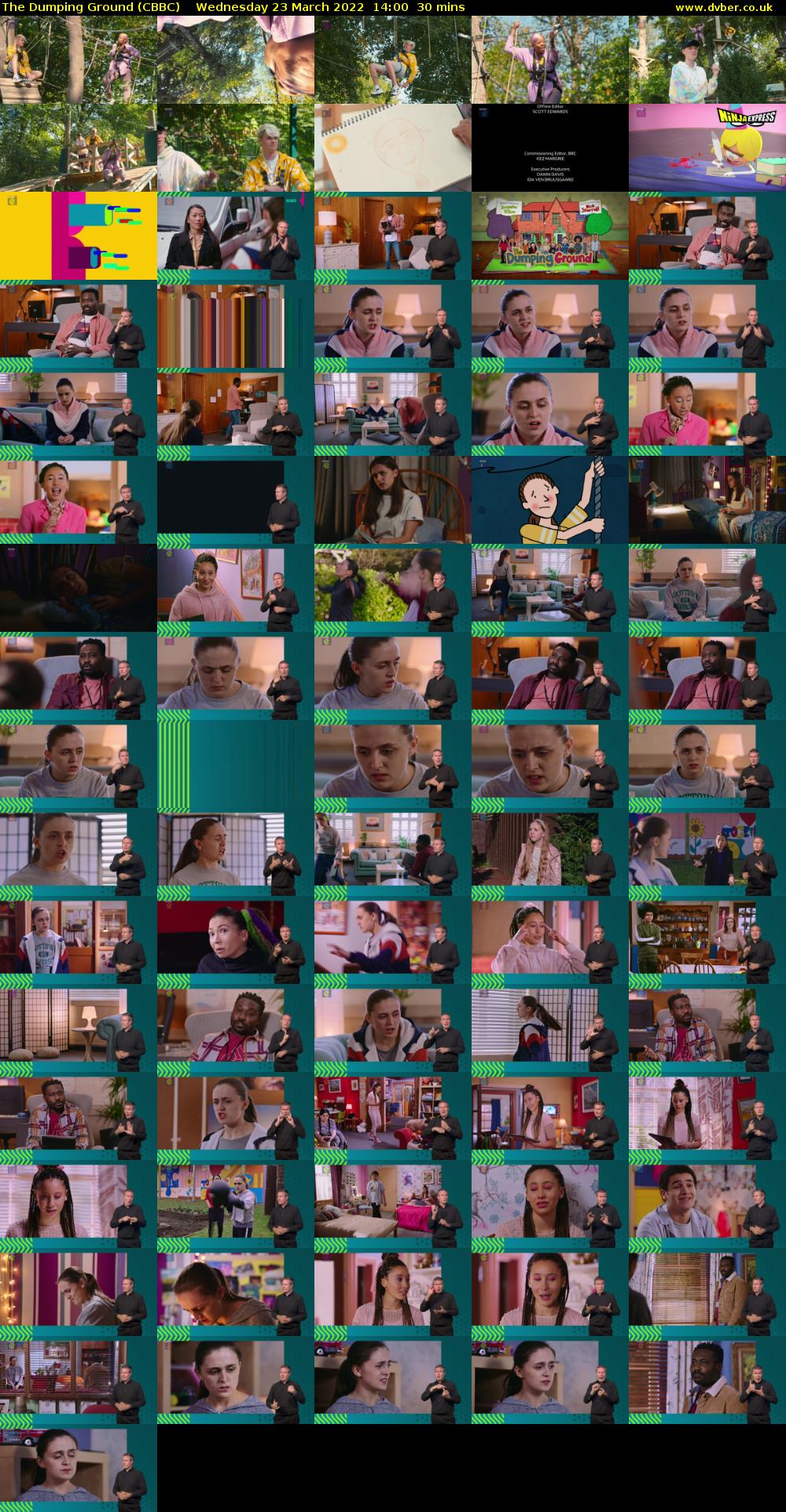 The Dumping Ground (CBBC) Wednesday 23 March 2022 14:00 - 14:30