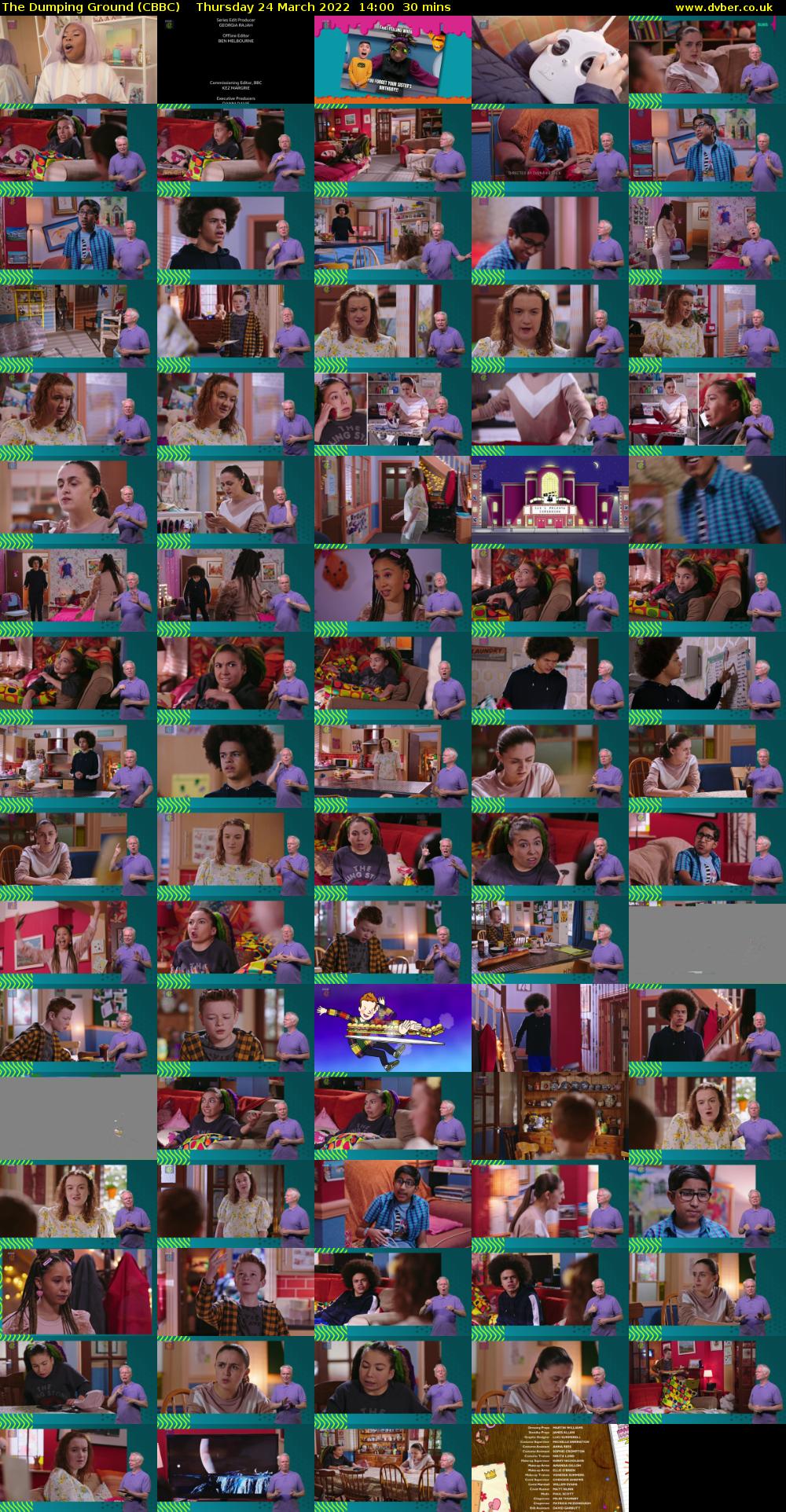 The Dumping Ground (CBBC) Thursday 24 March 2022 14:00 - 14:30