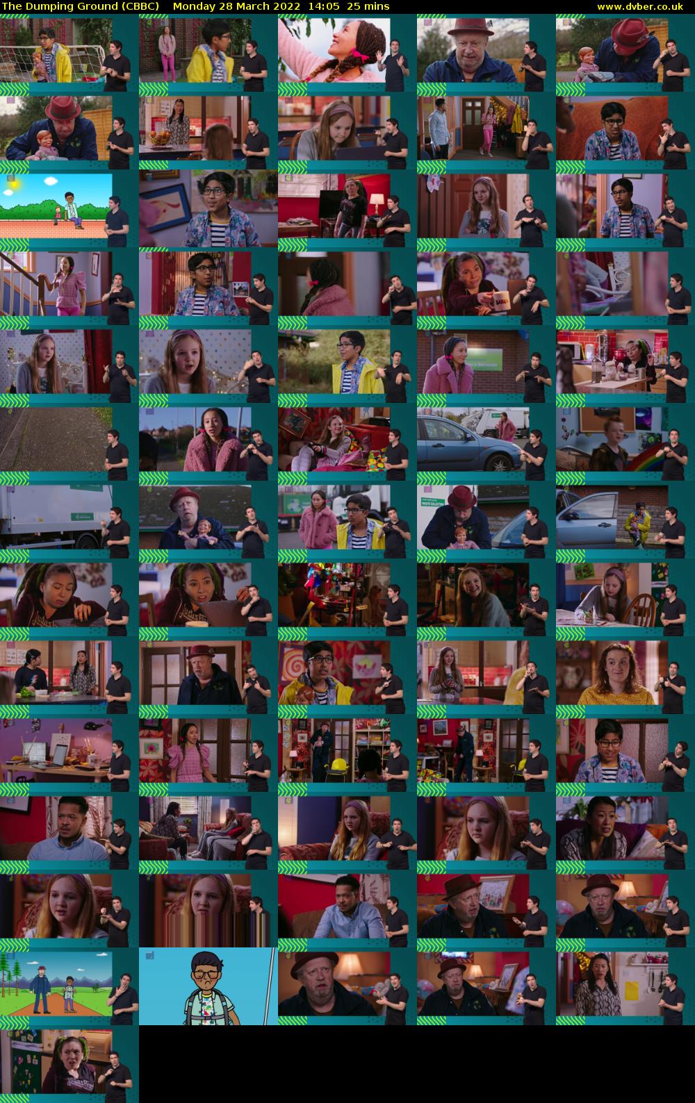 The Dumping Ground (CBBC) Monday 28 March 2022 14:05 - 14:30