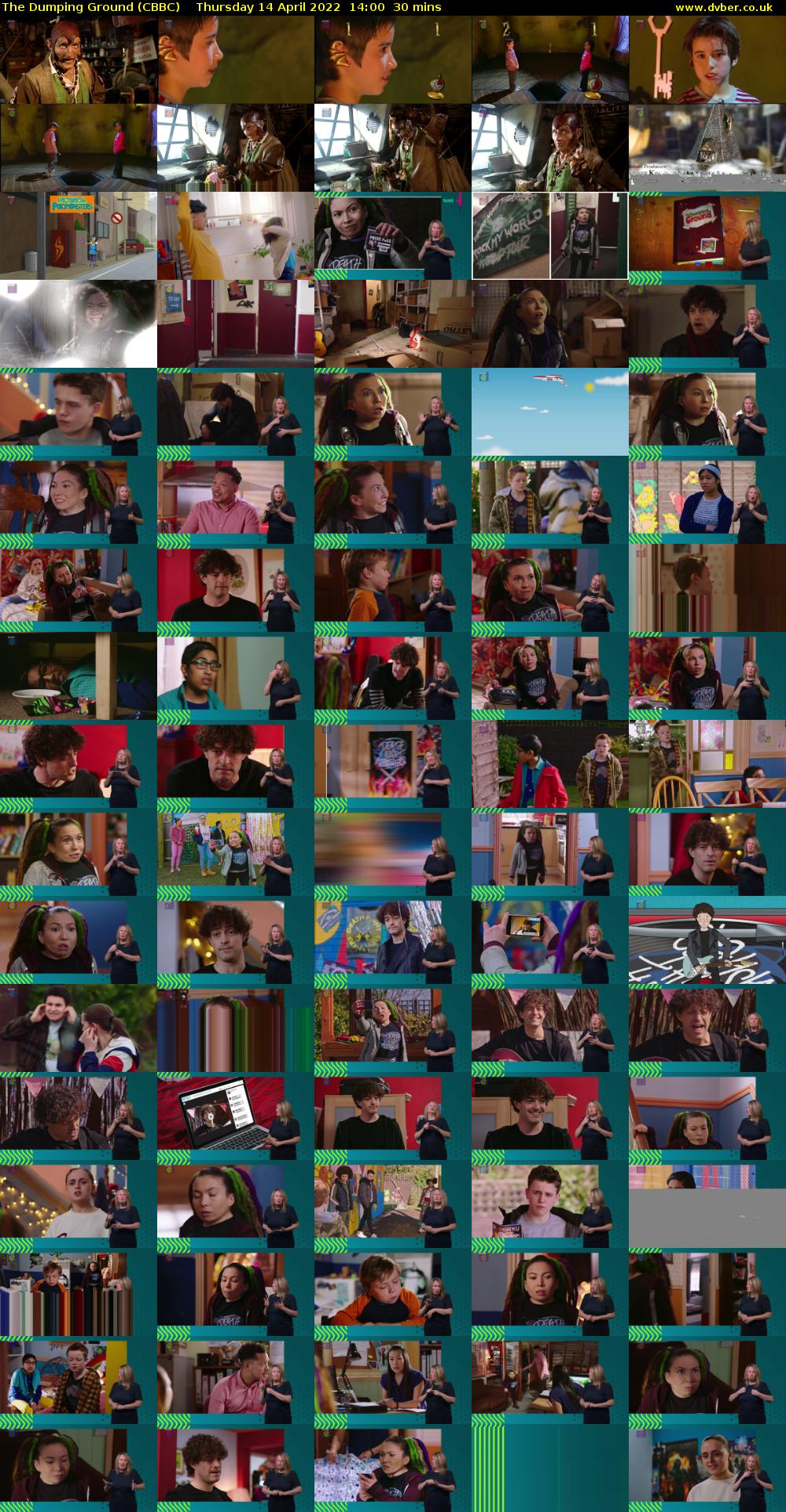 The Dumping Ground (CBBC) Thursday 14 April 2022 14:00 - 14:30