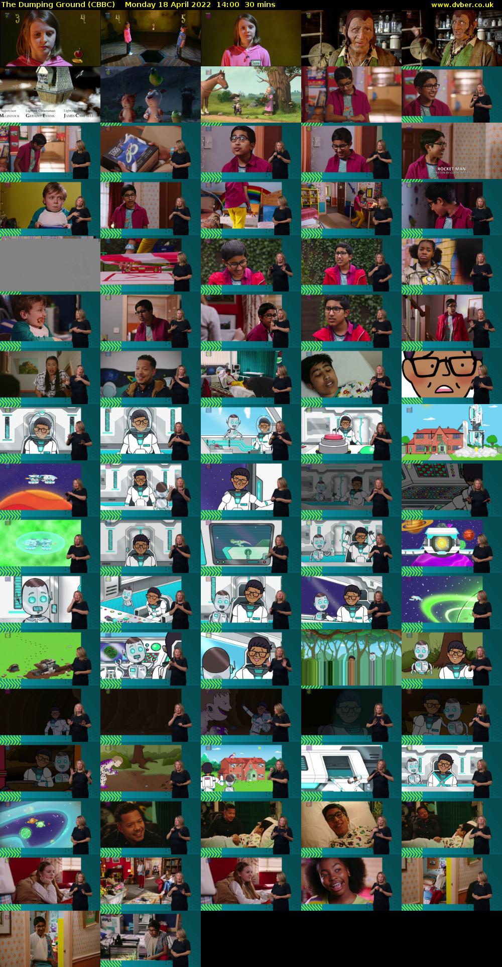 The Dumping Ground (CBBC) Monday 18 April 2022 14:00 - 14:30
