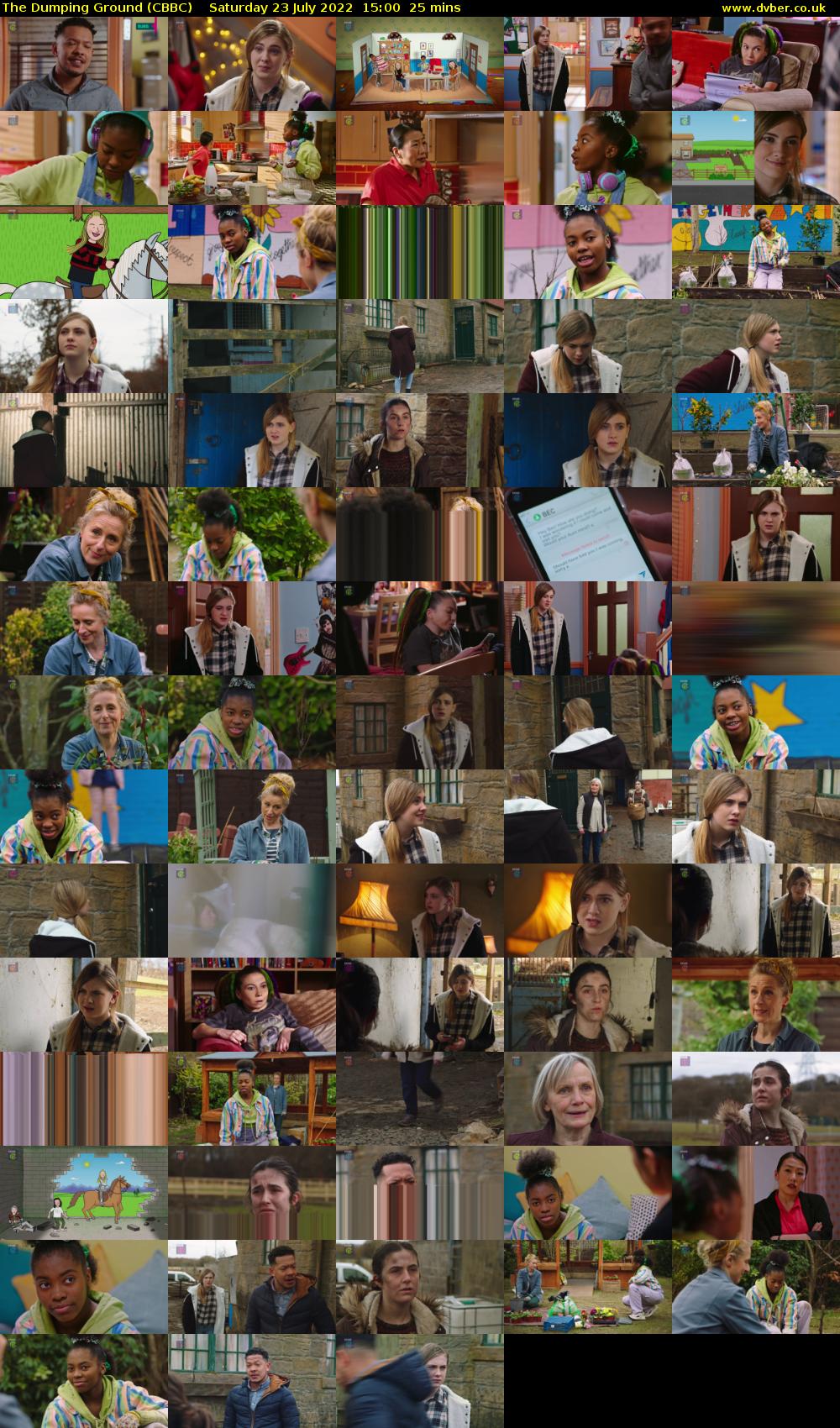 The Dumping Ground (CBBC) Saturday 23 July 2022 15:00 - 15:25