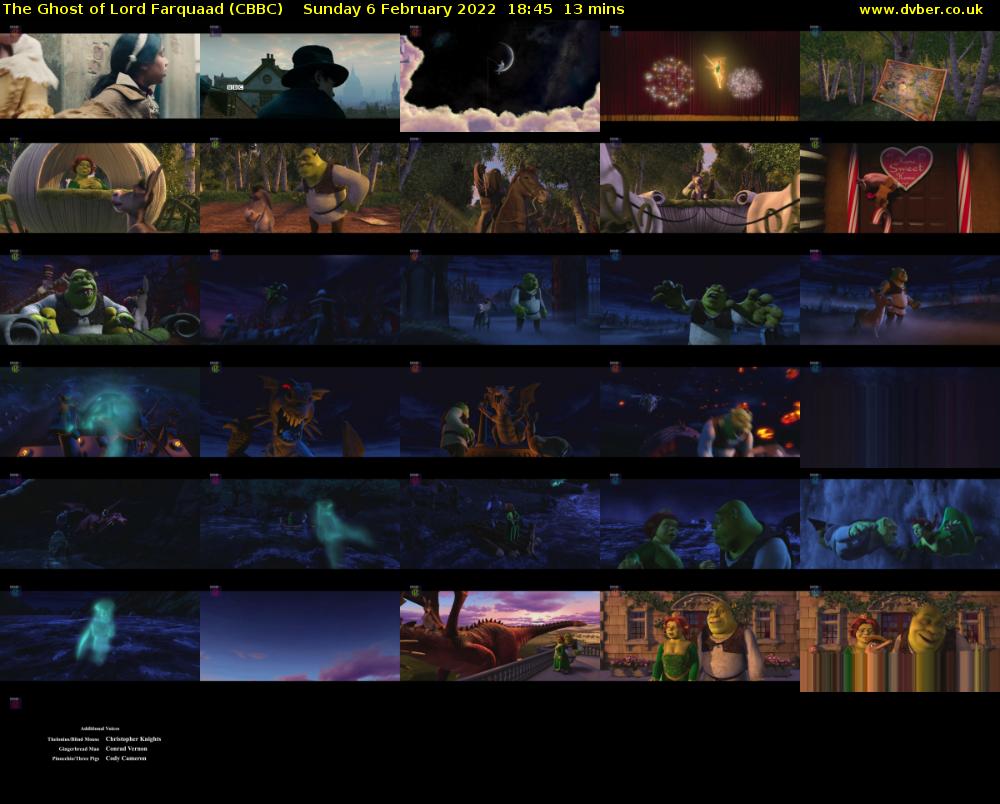 The Ghost of Lord Farquaad (CBBC) Sunday 6 February 2022 18:45 - 18:58