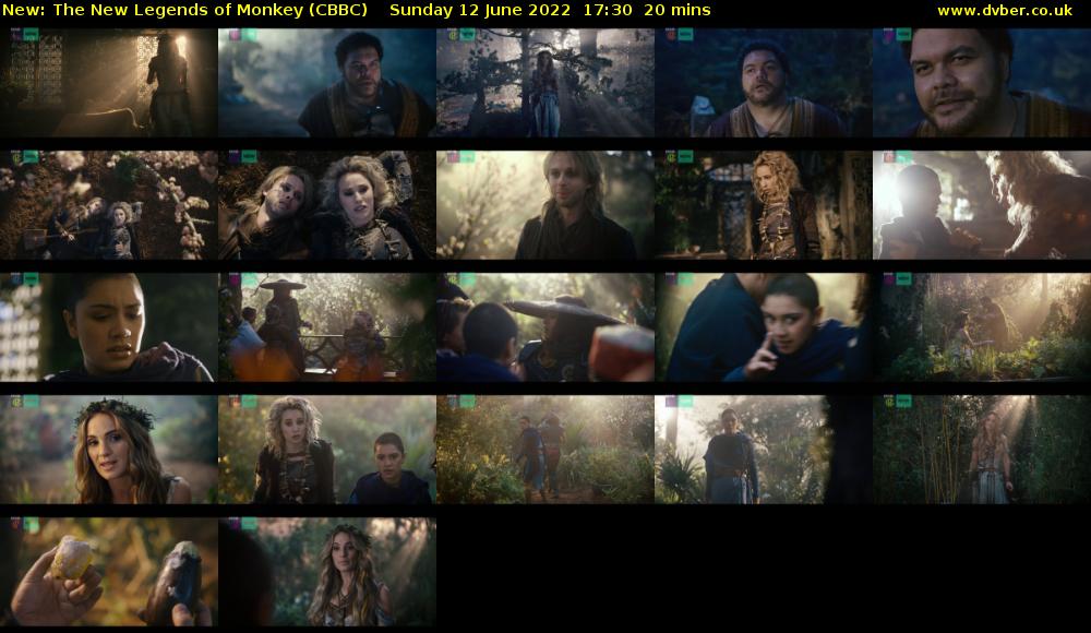 The New Legends of Monkey (CBBC) Sunday 12 June 2022 17:30 - 17:50
