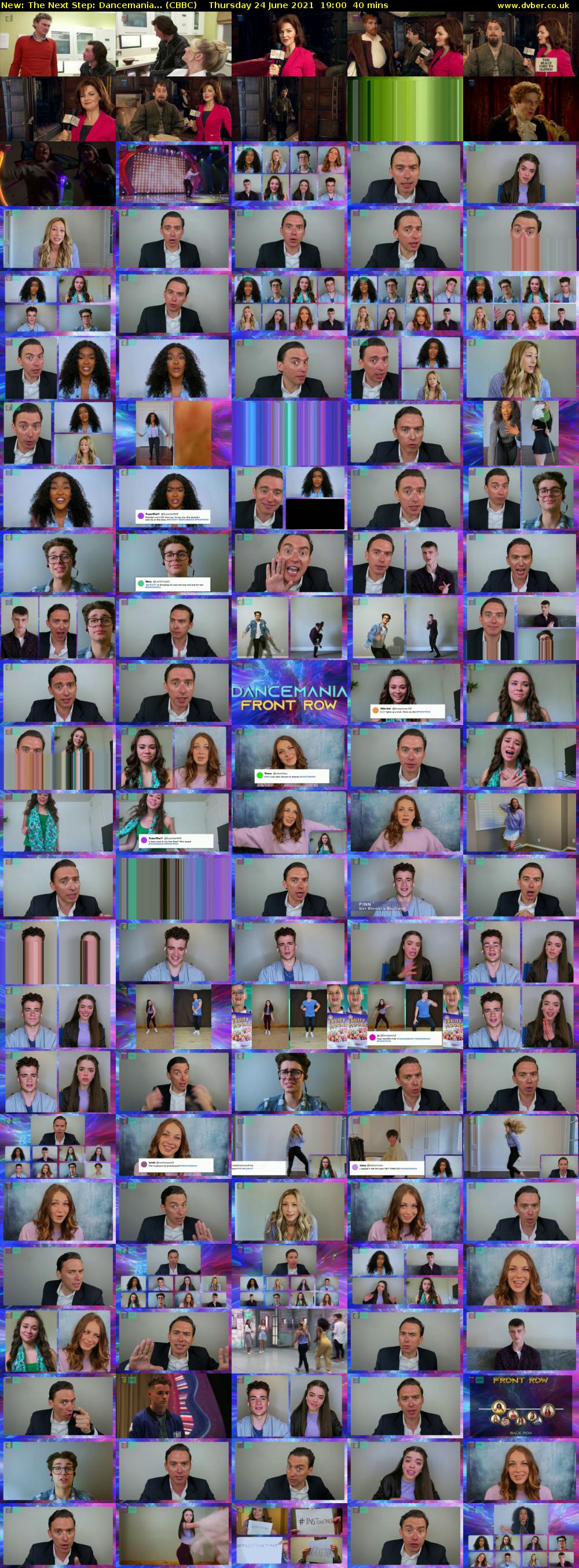The Next Step: Dancemania... (CBBC) Thursday 24 June 2021 19:00 - 19:40