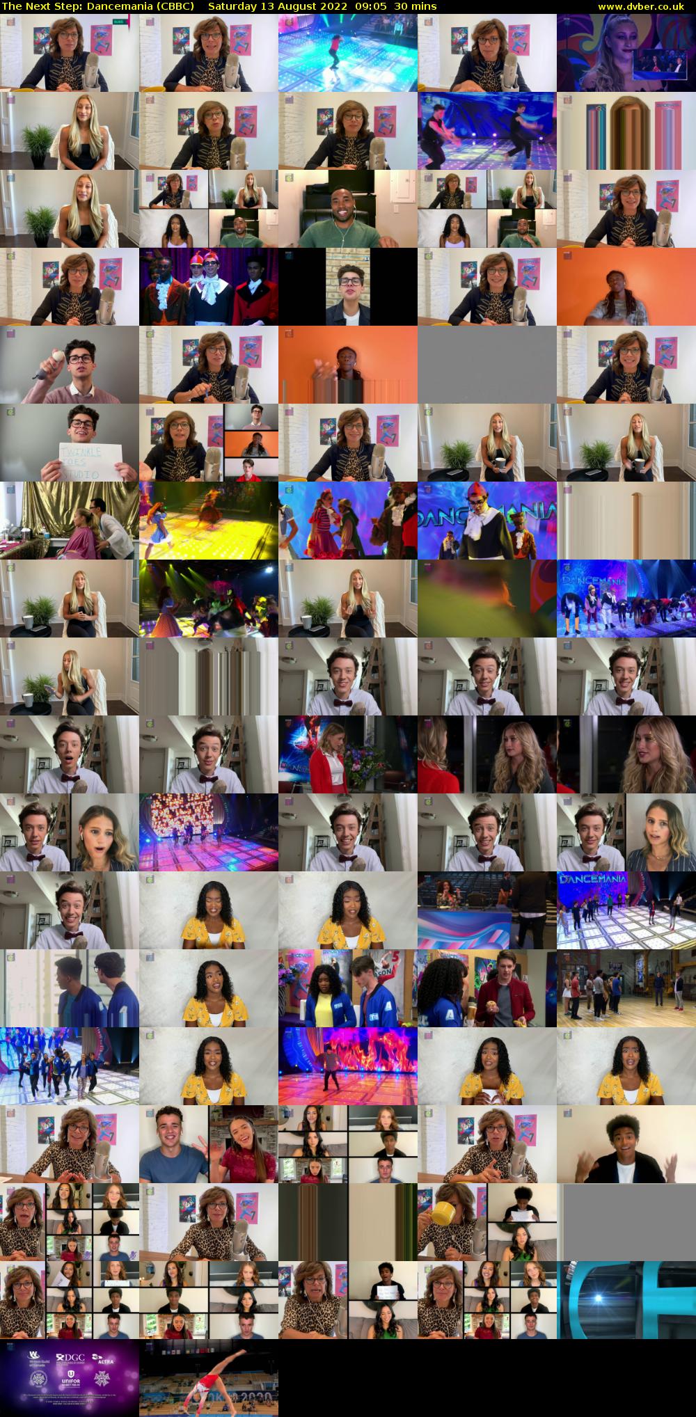 The Next Step: Dancemania (CBBC) Saturday 13 August 2022 09:05 - 09:35