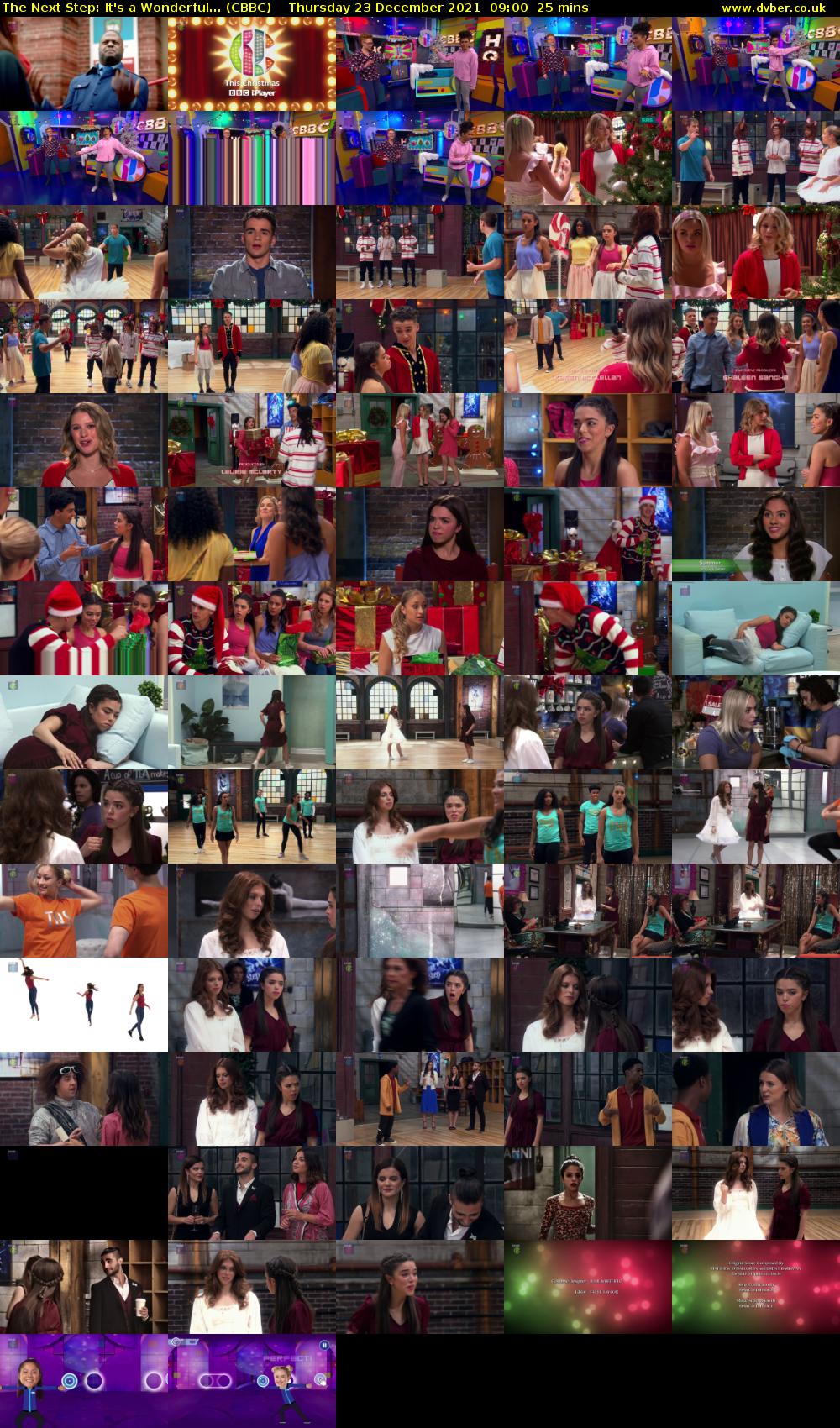 The Next Step: It's a Wonderful... (CBBC) Thursday 23 December 2021 09:00 - 09:25