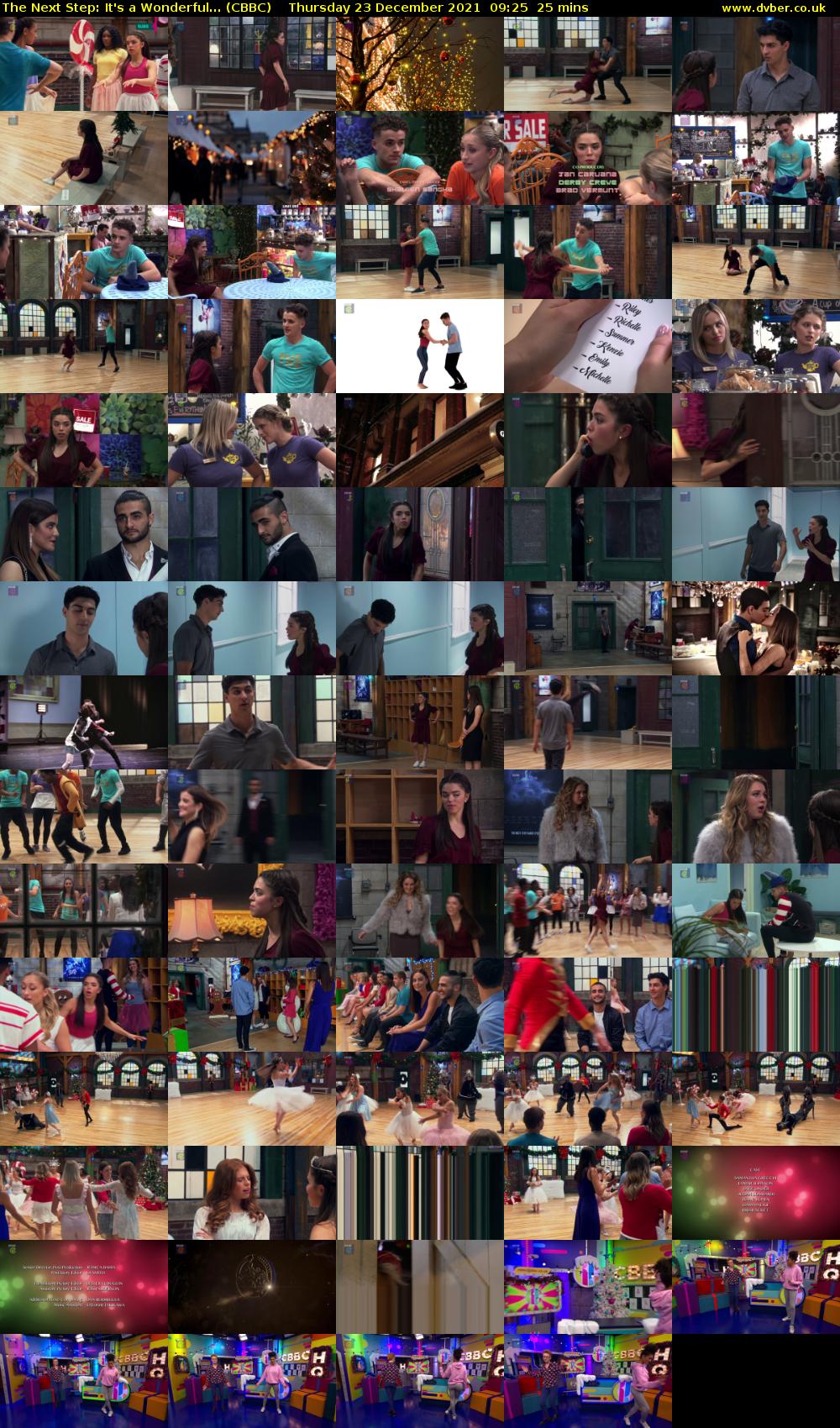 The Next Step: It's a Wonderful... (CBBC) Thursday 23 December 2021 09:25 - 09:50