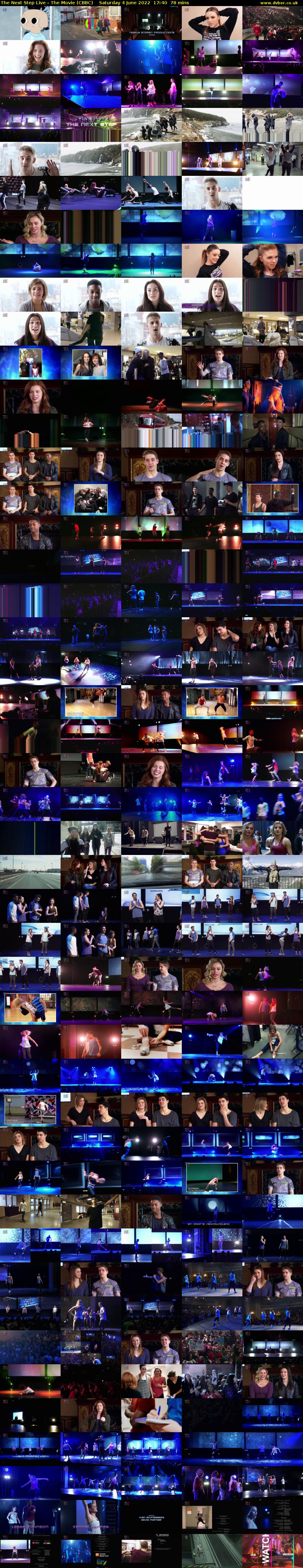The Next Step Live - The Movie (CBBC) Saturday 4 June 2022 17:40 - 18:58