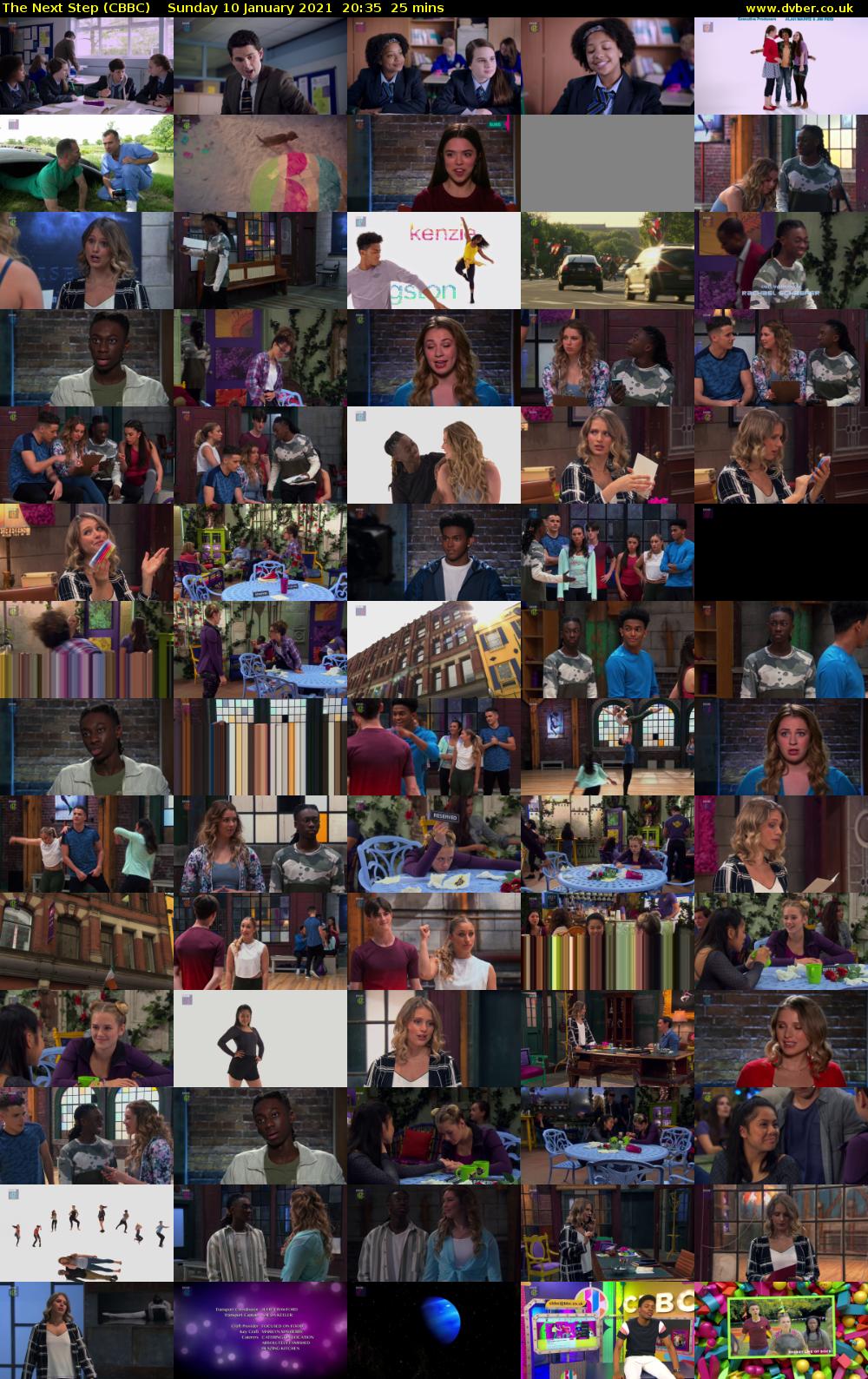 The Next Step (CBBC) Sunday 10 January 2021 20:35 - 21:00