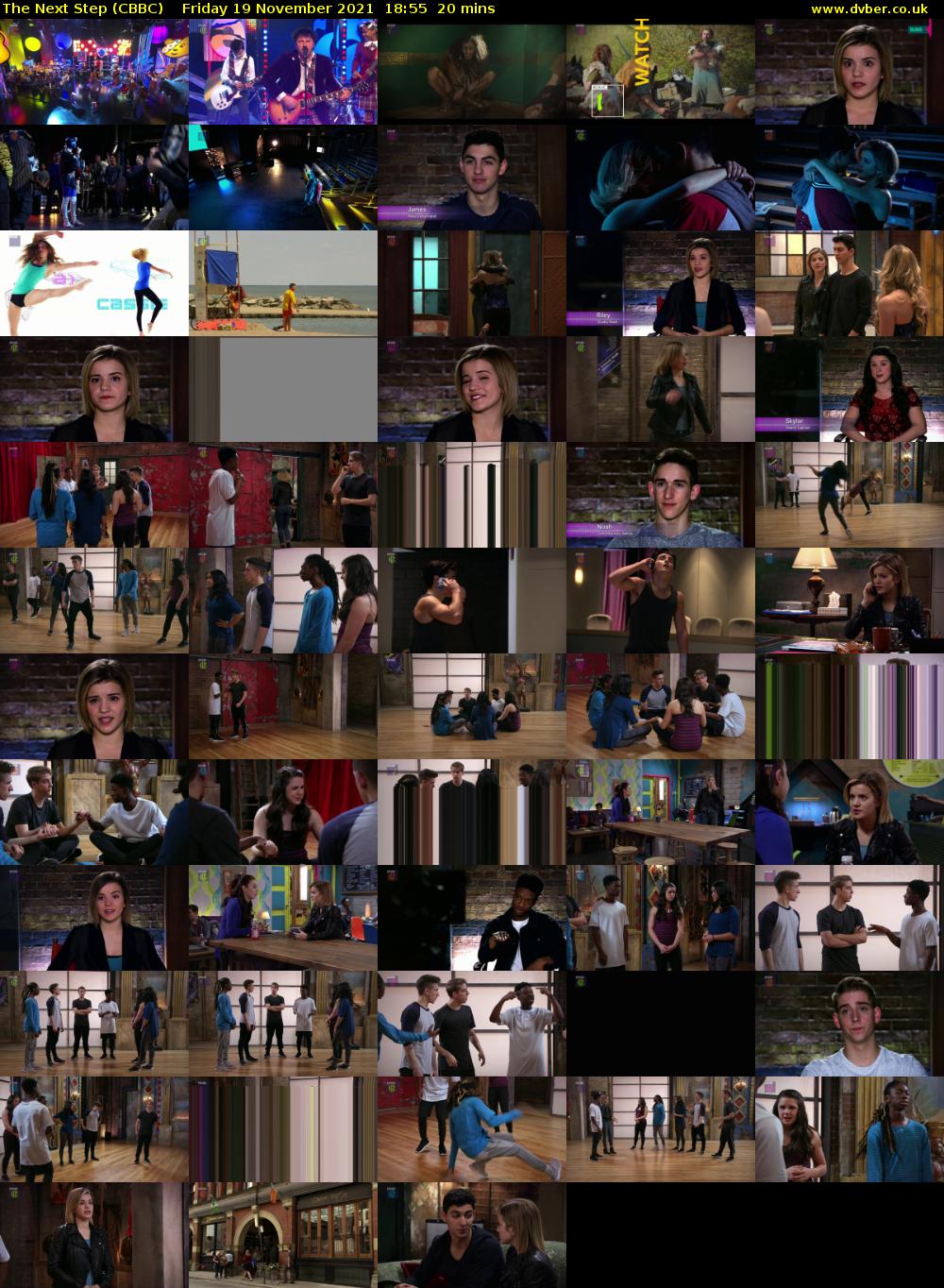 The Next Step (CBBC) Friday 19 November 2021 18:55 - 19:15