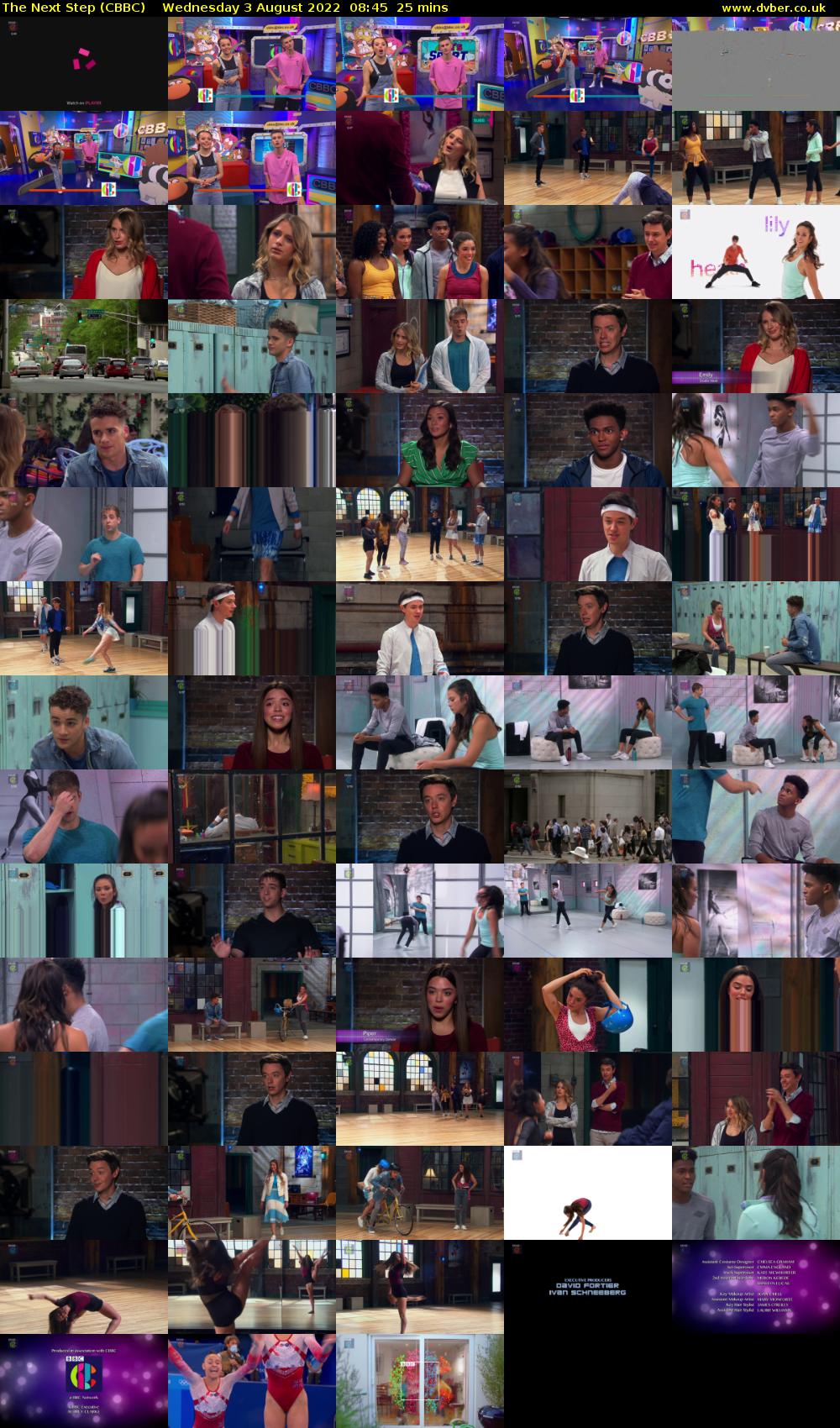 The Next Step (CBBC) Wednesday 3 August 2022 08:45 - 09:10