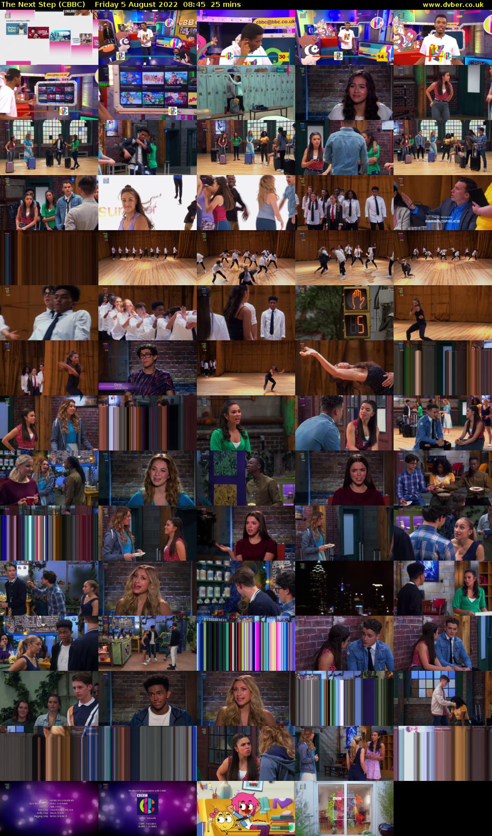 The Next Step (CBBC) Friday 5 August 2022 08:45 - 09:10