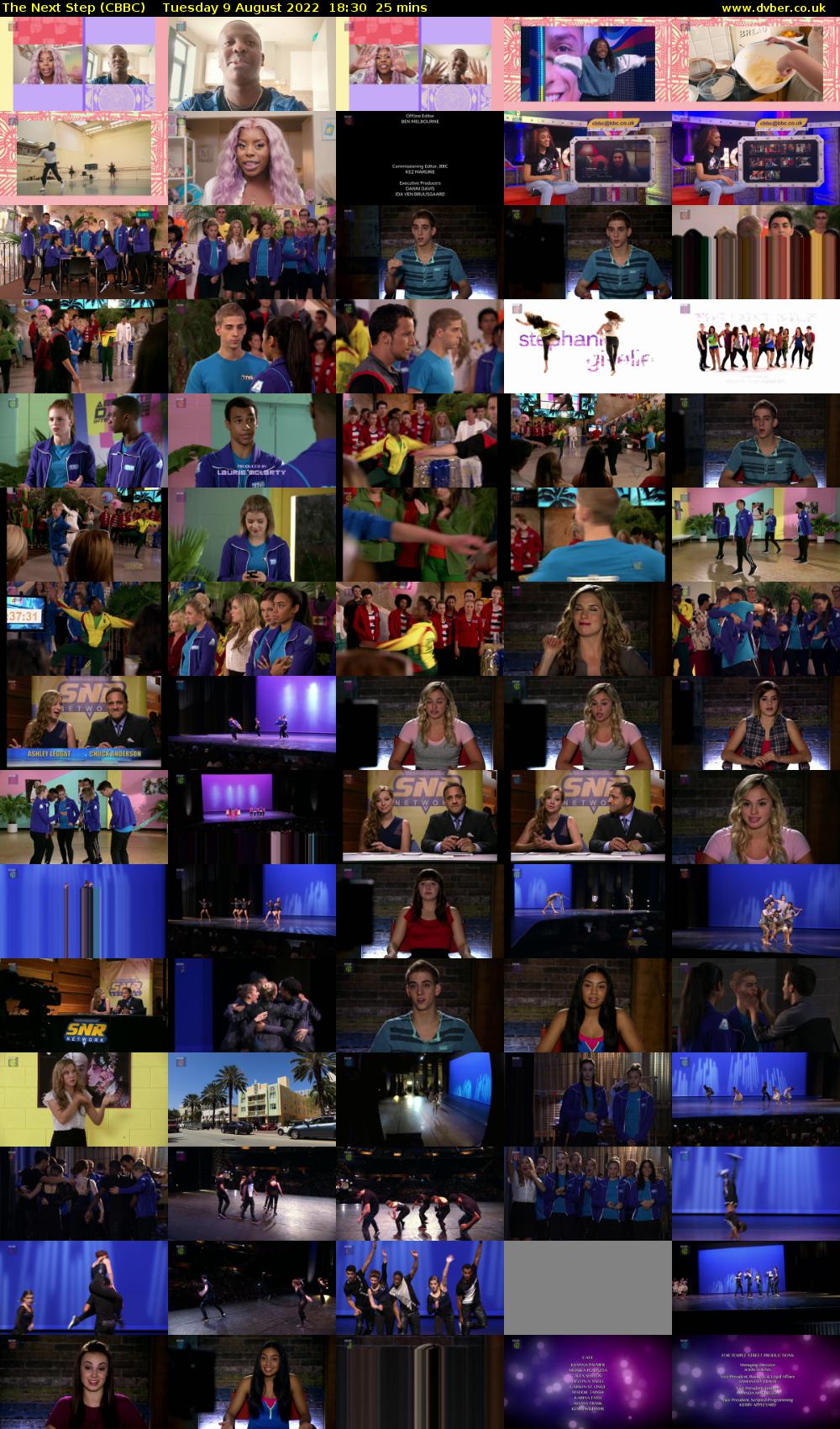 The Next Step (CBBC) Tuesday 9 August 2022 18:30 - 18:55