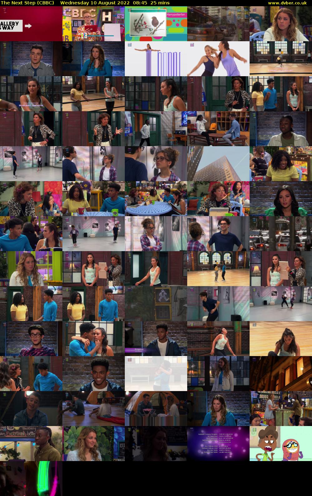 The Next Step (CBBC) Wednesday 10 August 2022 08:45 - 09:10