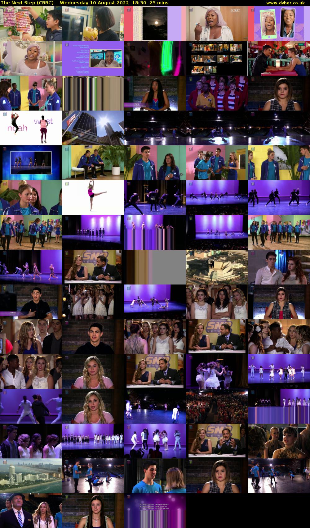 The Next Step (CBBC) Wednesday 10 August 2022 18:30 - 18:55