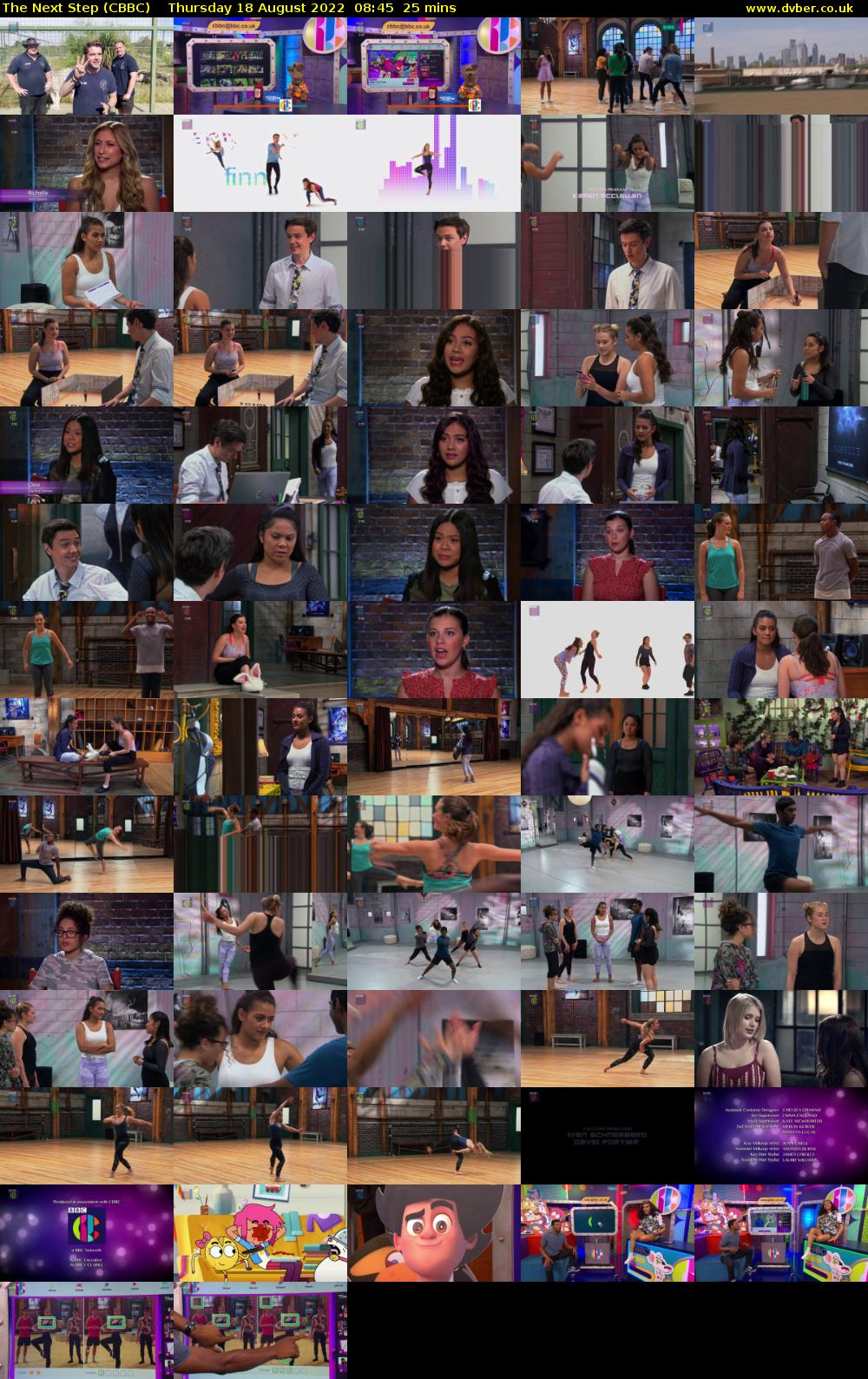 The Next Step (CBBC) Thursday 18 August 2022 08:45 - 09:10