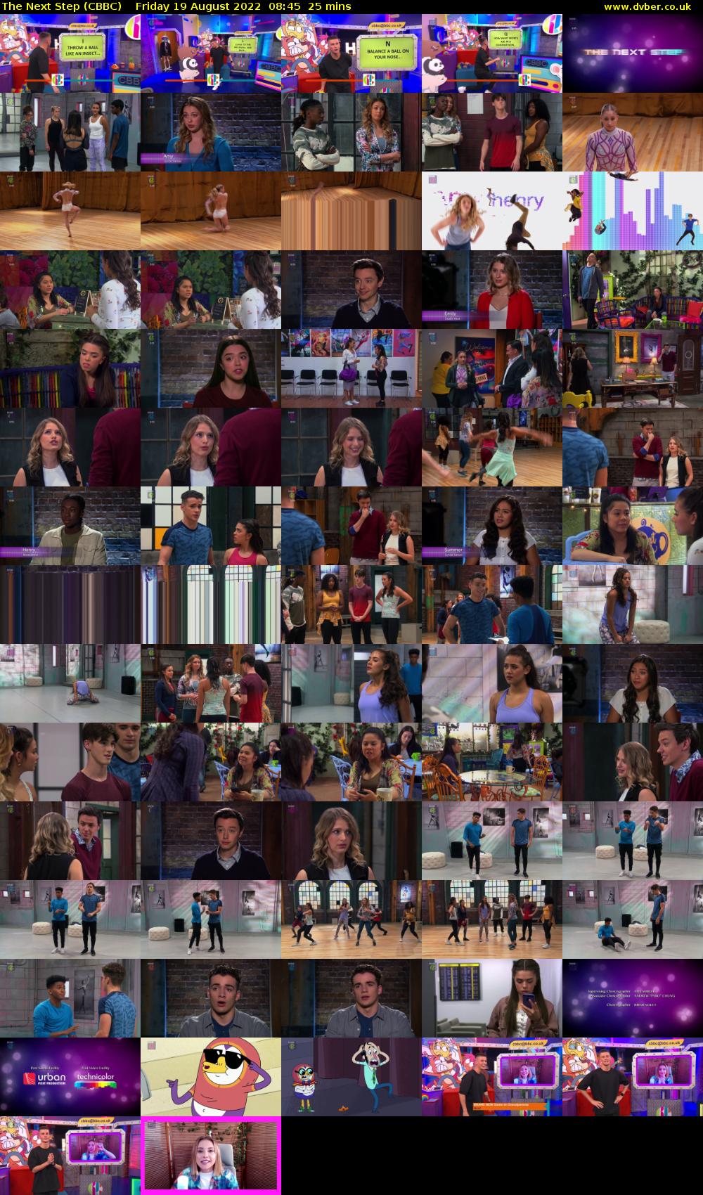 The Next Step (CBBC) Friday 19 August 2022 08:45 - 09:10