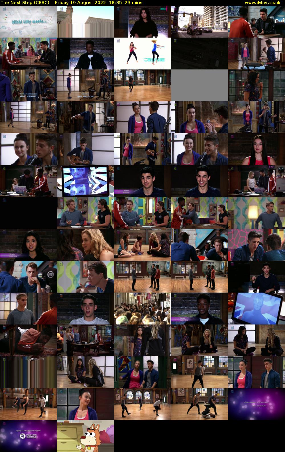 The Next Step (CBBC) Friday 19 August 2022 18:35 - 18:58
