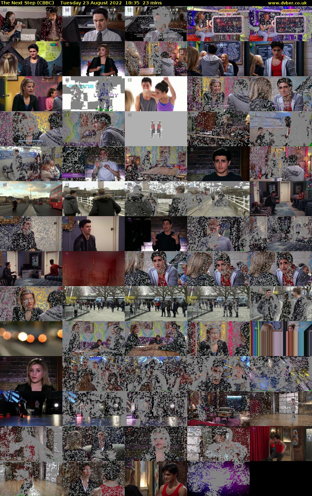 The Next Step (CBBC) Tuesday 23 August 2022 18:35 - 18:58