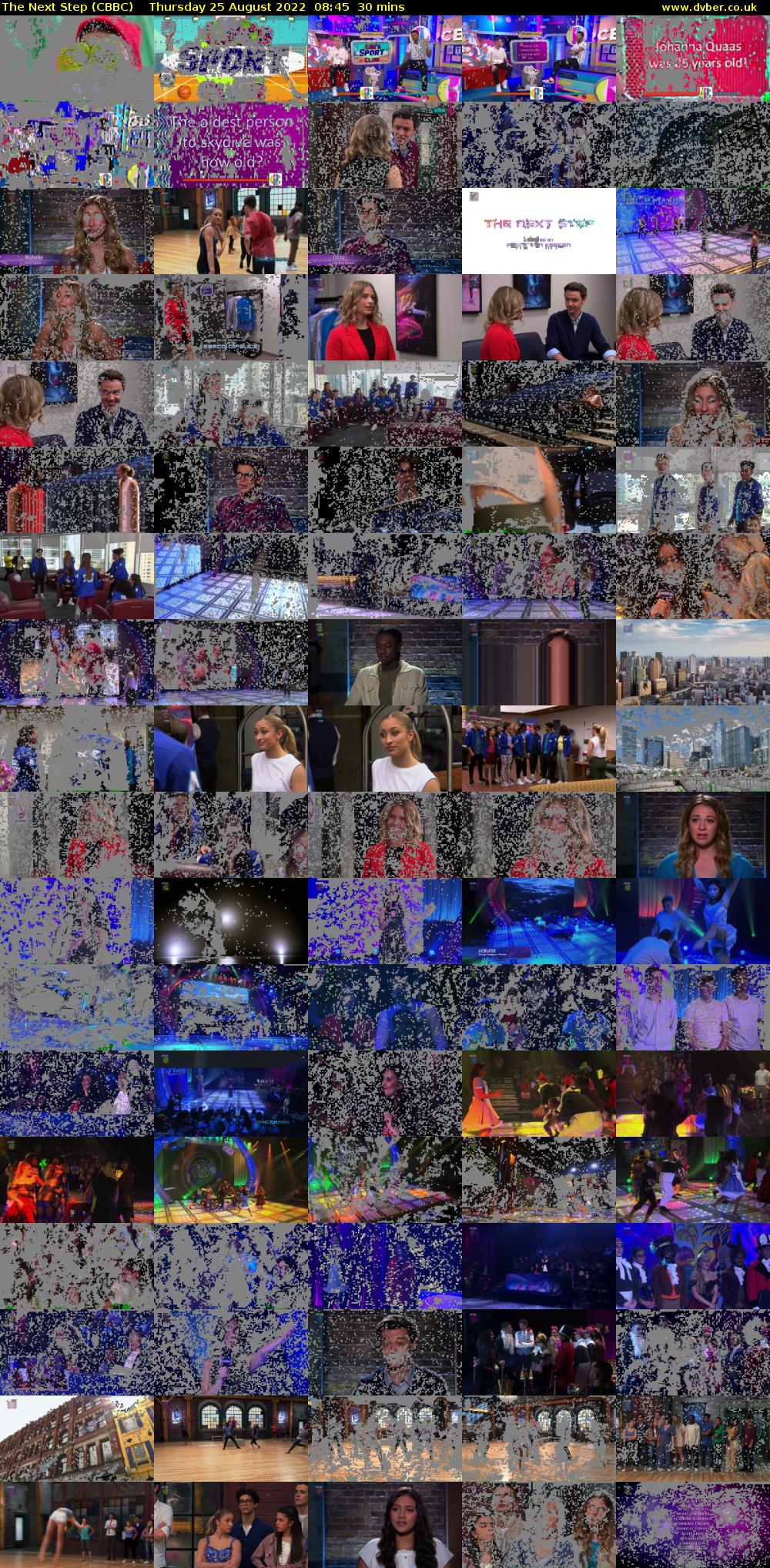 The Next Step (CBBC) Thursday 25 August 2022 08:45 - 09:15