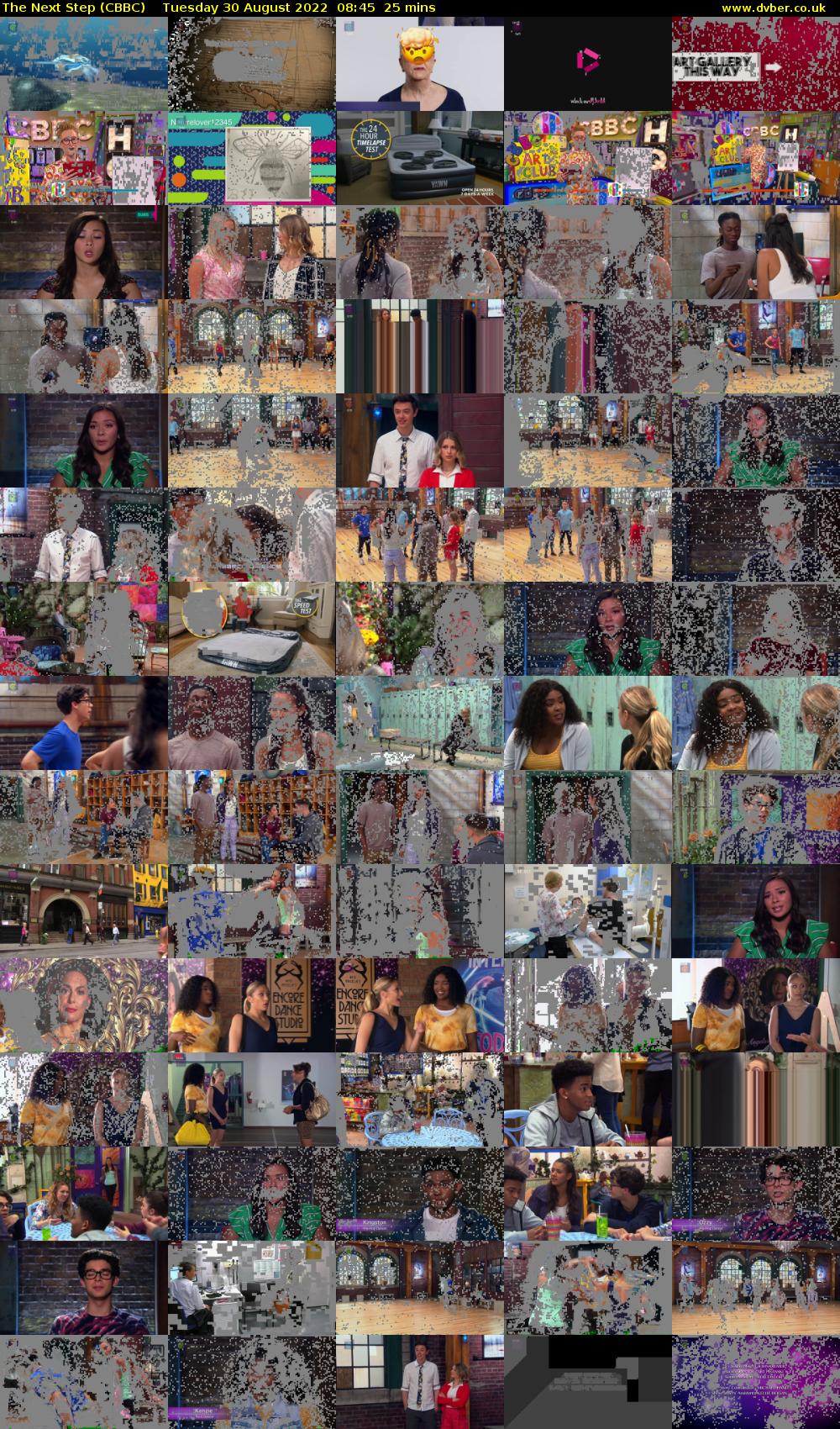 The Next Step (CBBC) Tuesday 30 August 2022 08:45 - 09:10