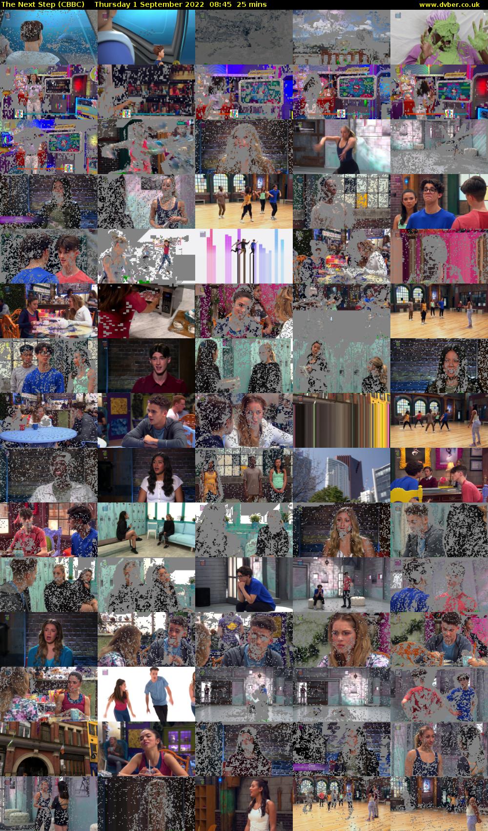 The Next Step (CBBC) Thursday 1 September 2022 08:45 - 09:10
