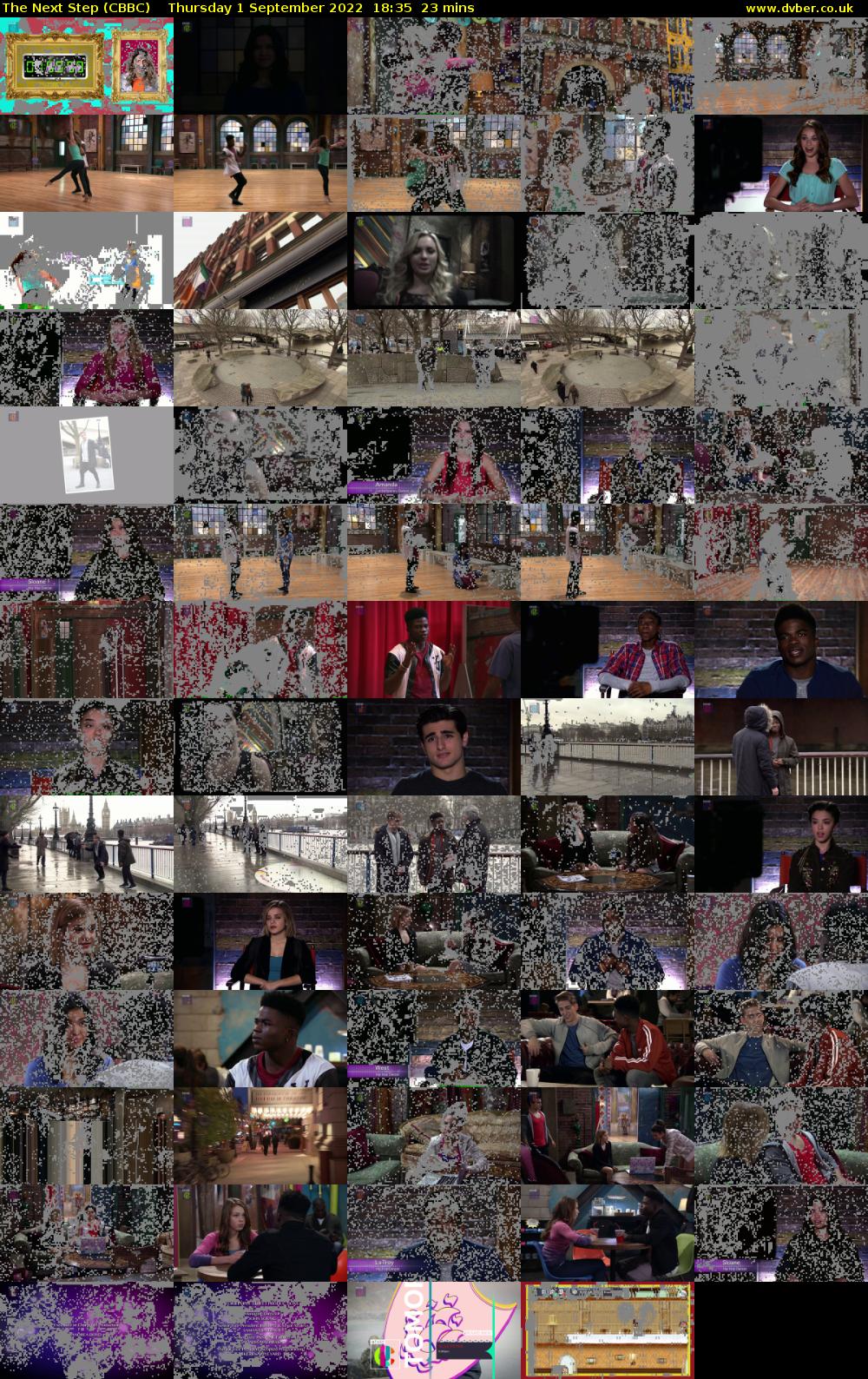 The Next Step (CBBC) Thursday 1 September 2022 18:35 - 18:58